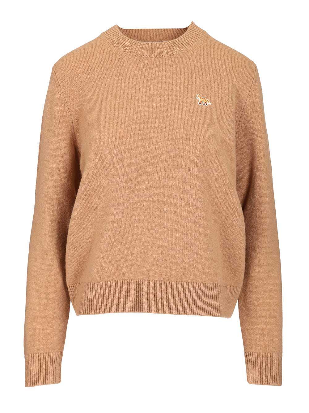 maison kitsuné lambswool sweater