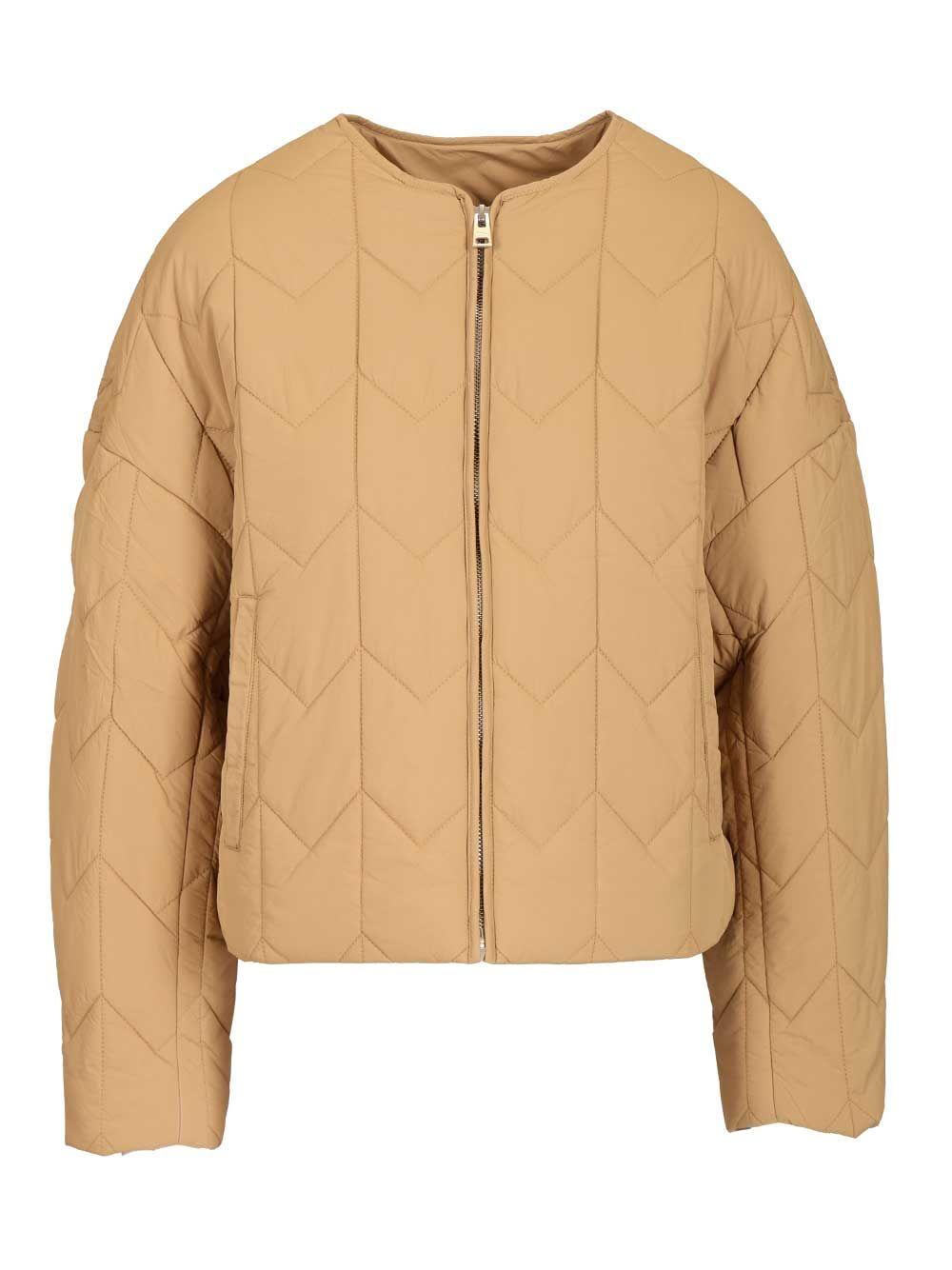 maison kitsuné quilted jacket