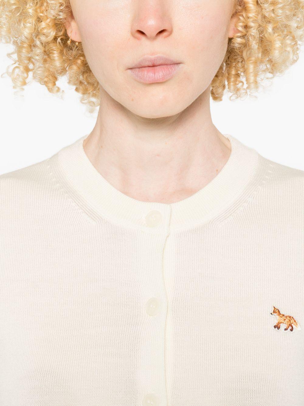 maison kitsune' maison kitsune sweaters beige cotton - women