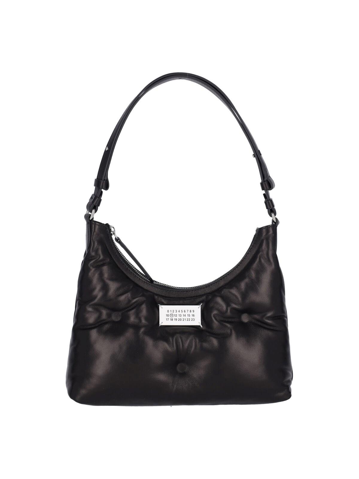 maison margiela 'glam slam' small hobo bag