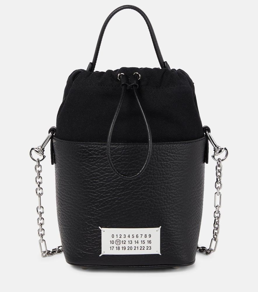 maison margiela 5ac leather bucket bag