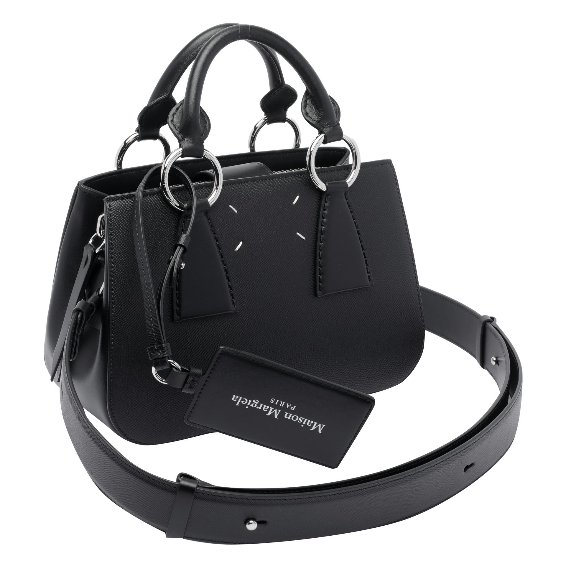 maison margiela bags black calf leather - women