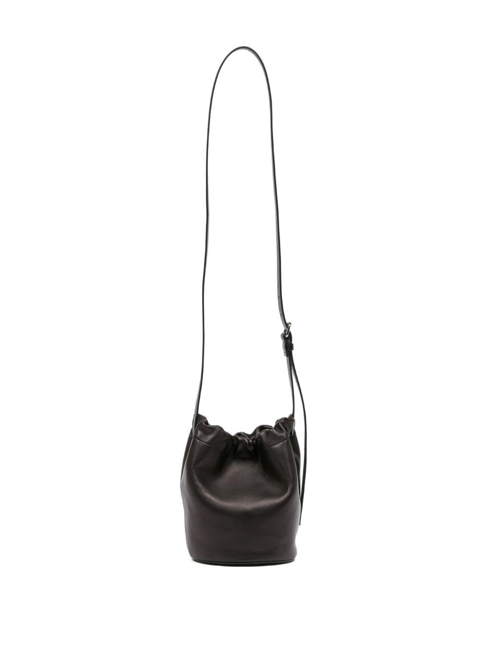 maison margiela bags black lamb skin - women