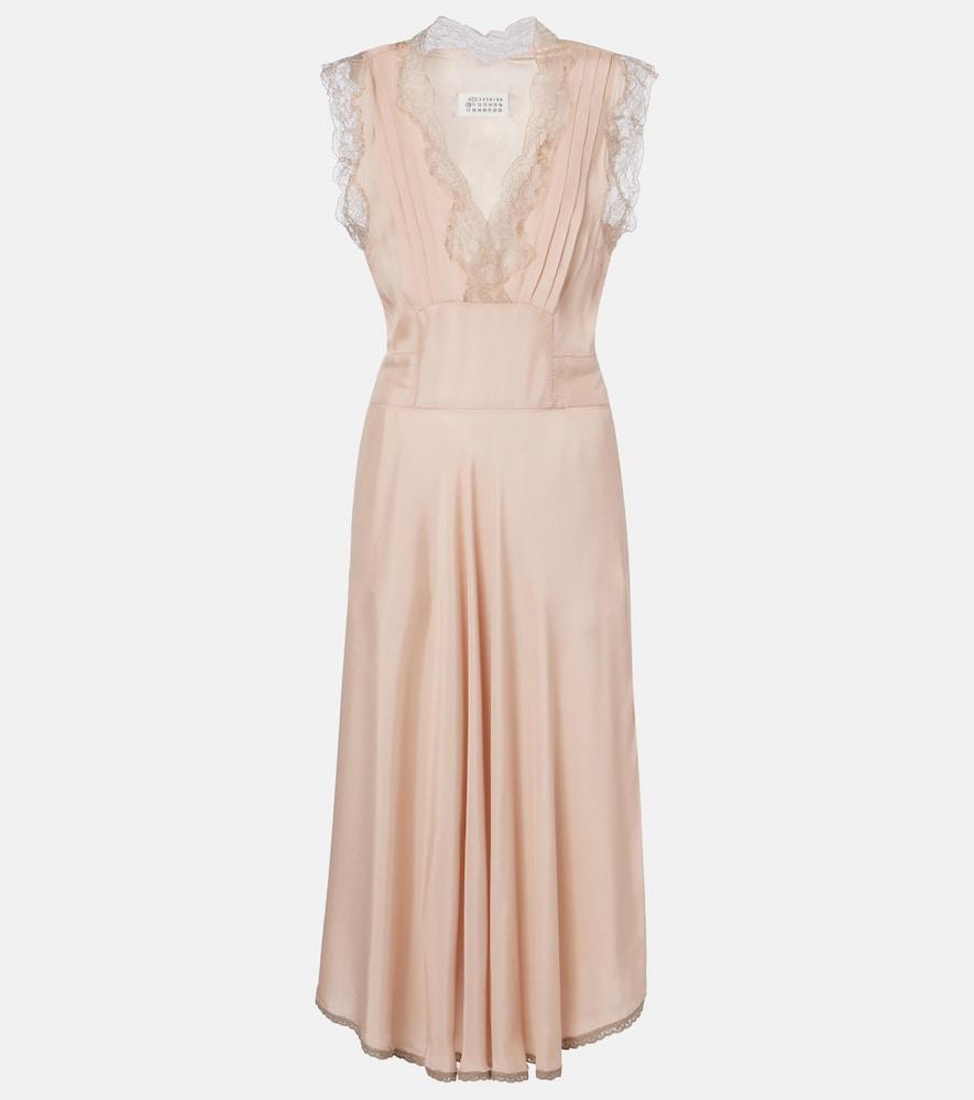 maison margiela belted lace