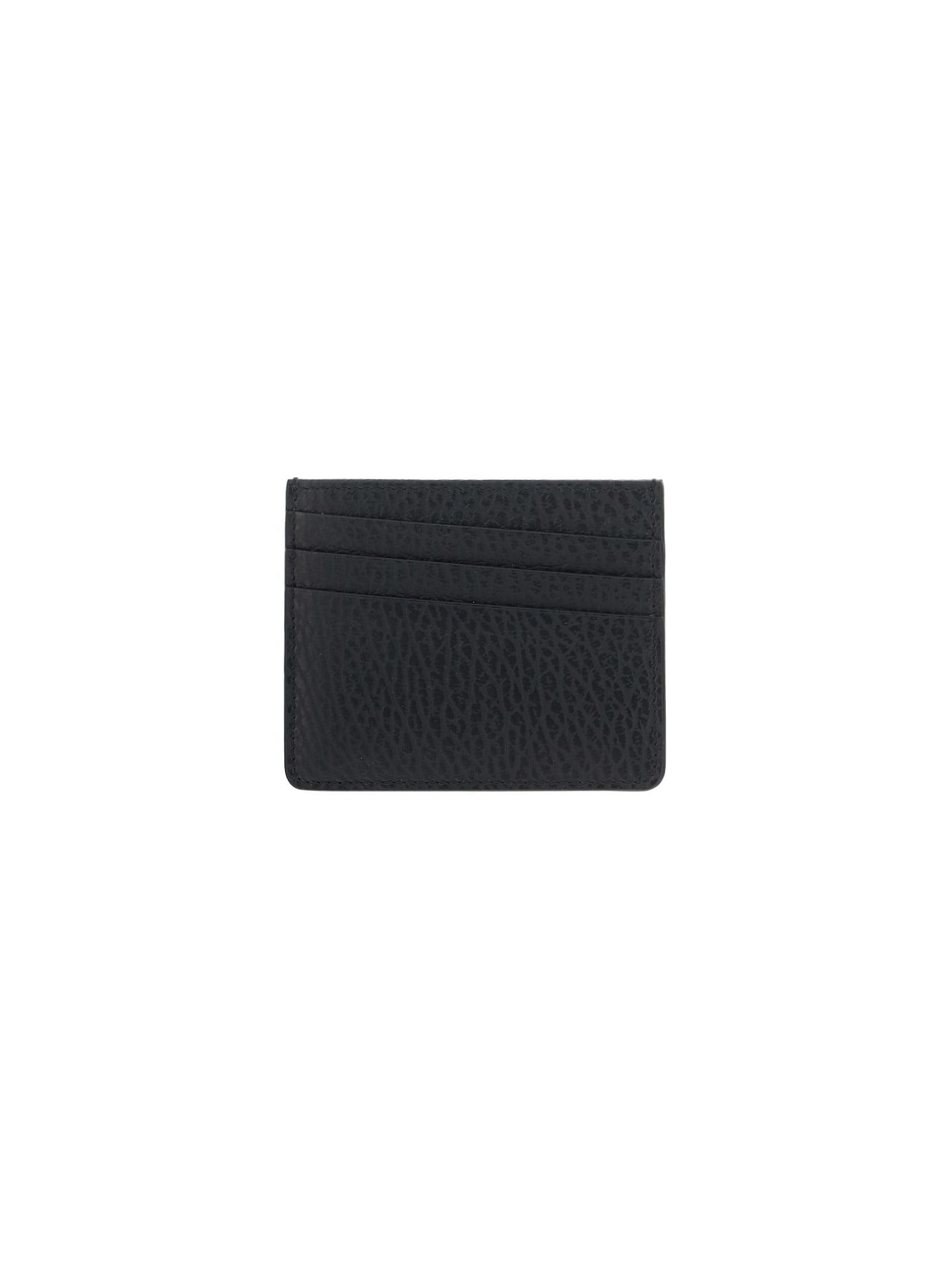 maison margiela black card holder