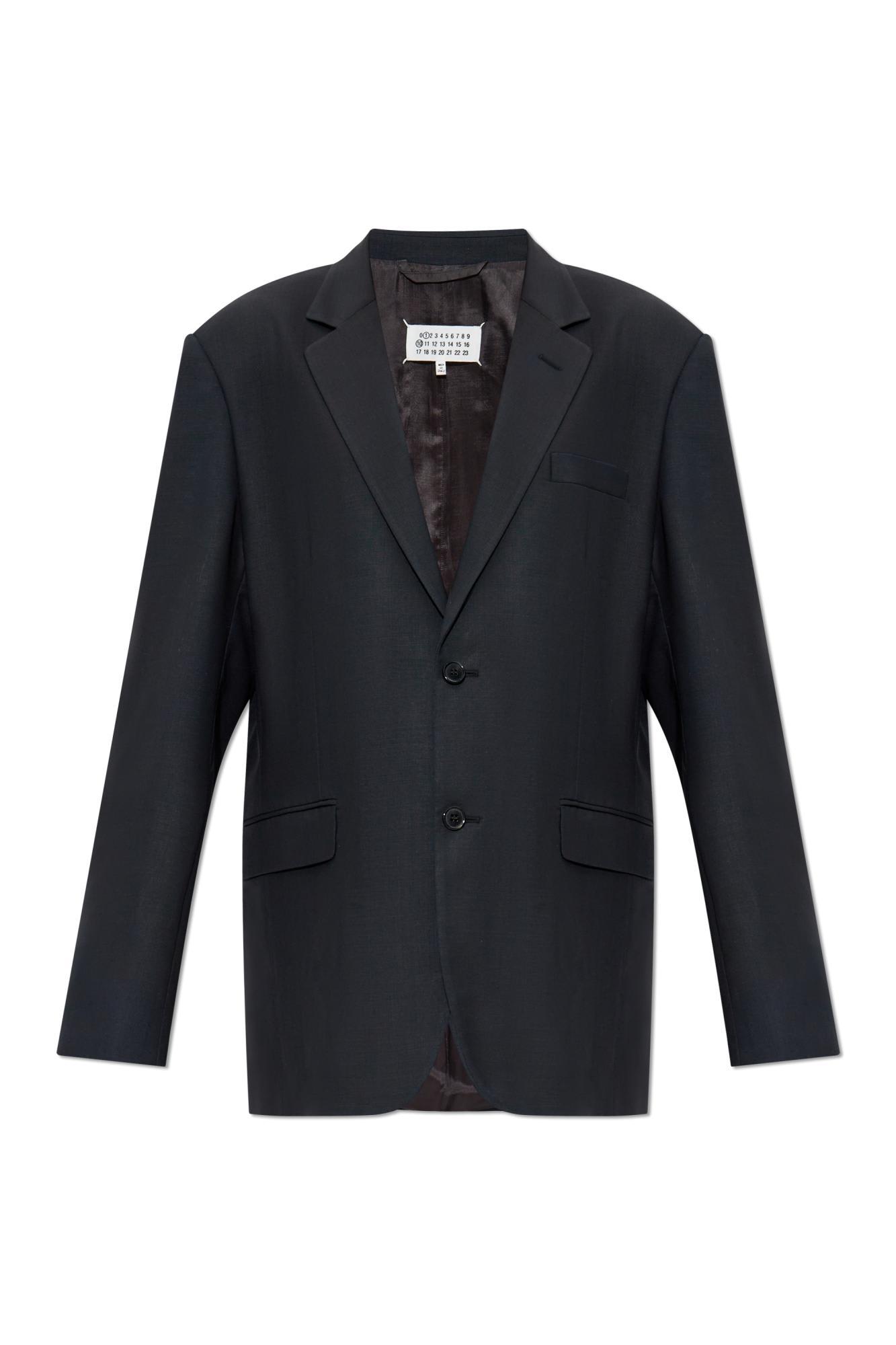 maison margiela blazer with pockets