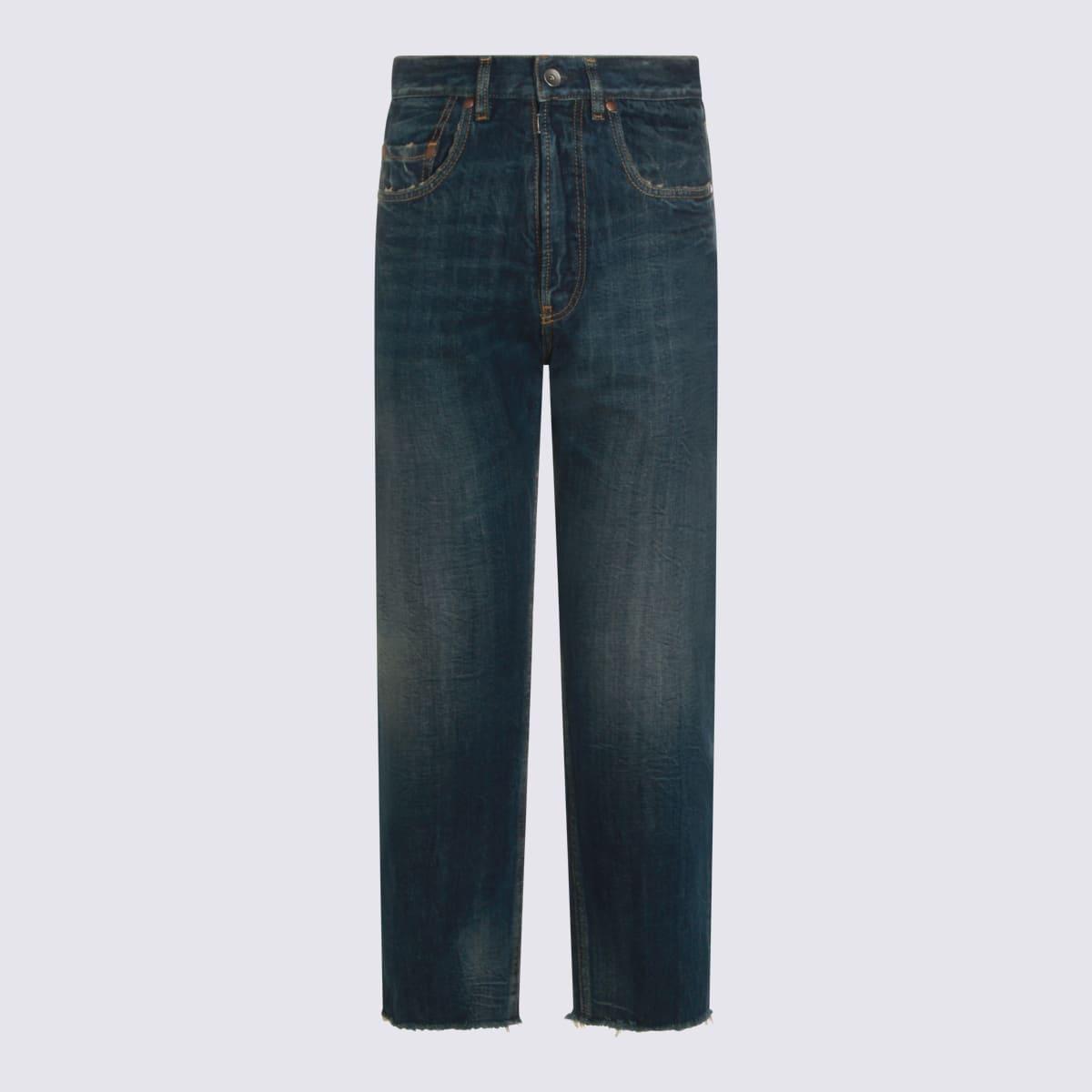 maison margiela blue jeans