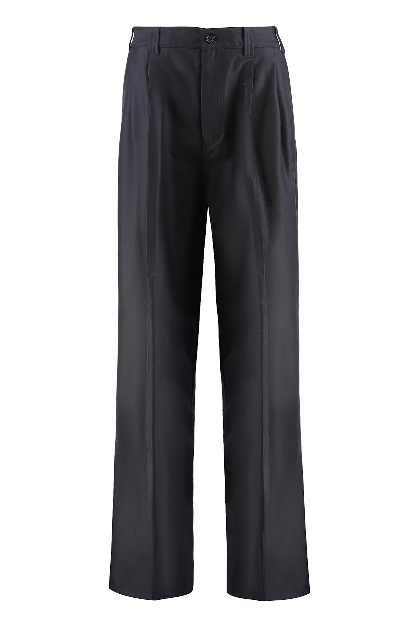 maison margiela chino pants in cotton