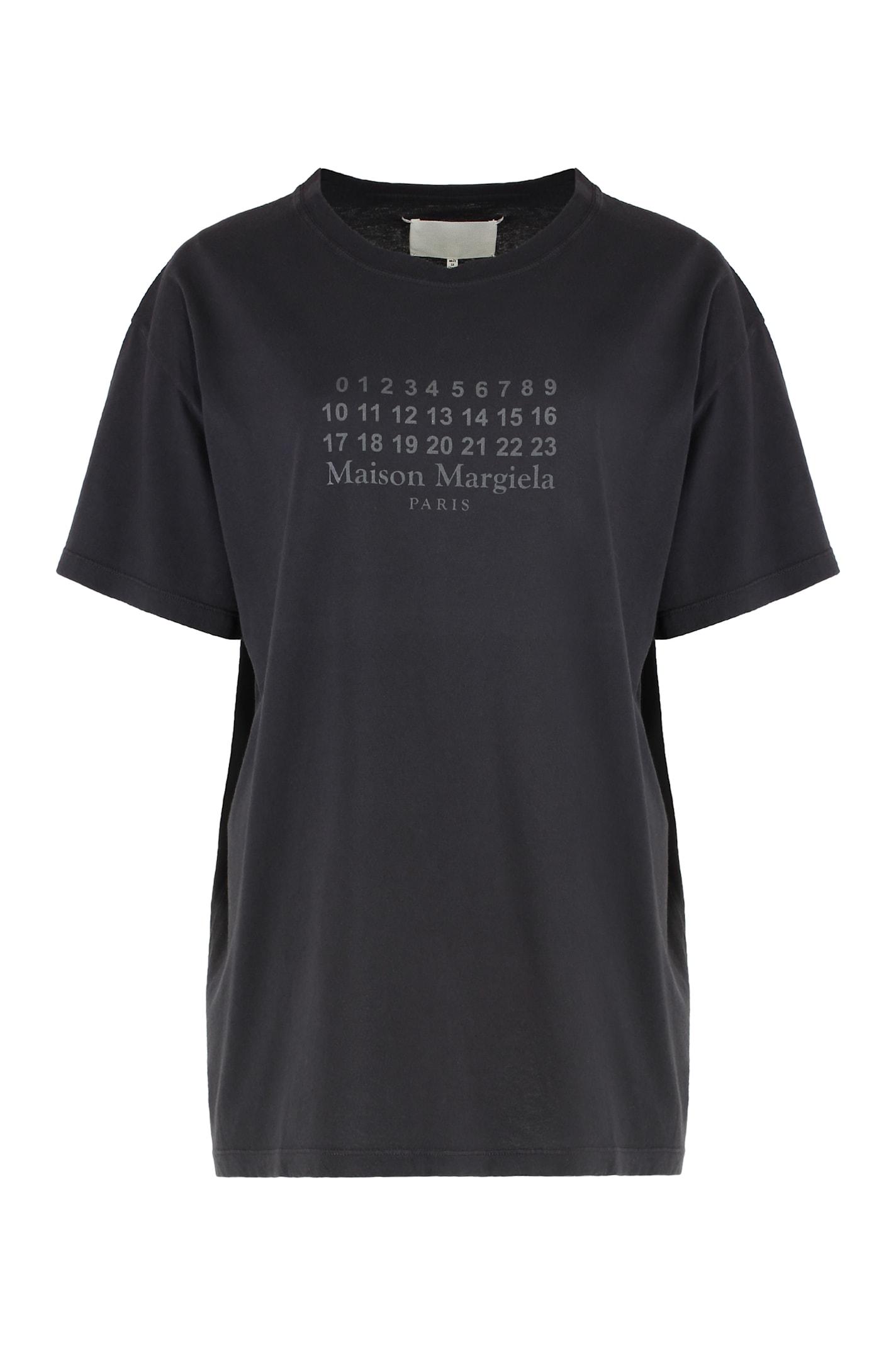 maison margiela cotton crew-neck t-shirt