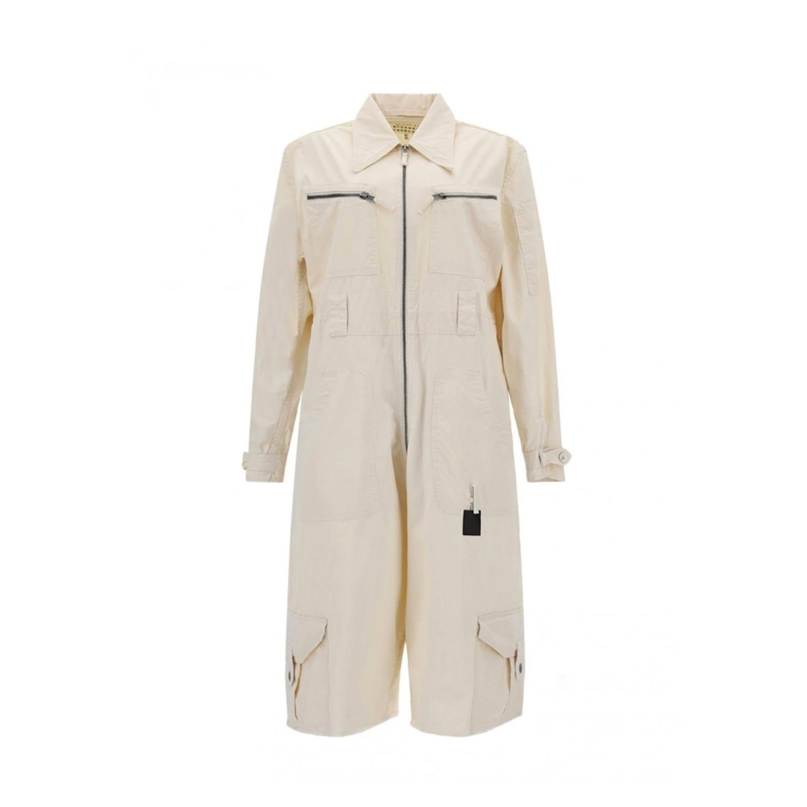 maison margiela cotton jumpsuit