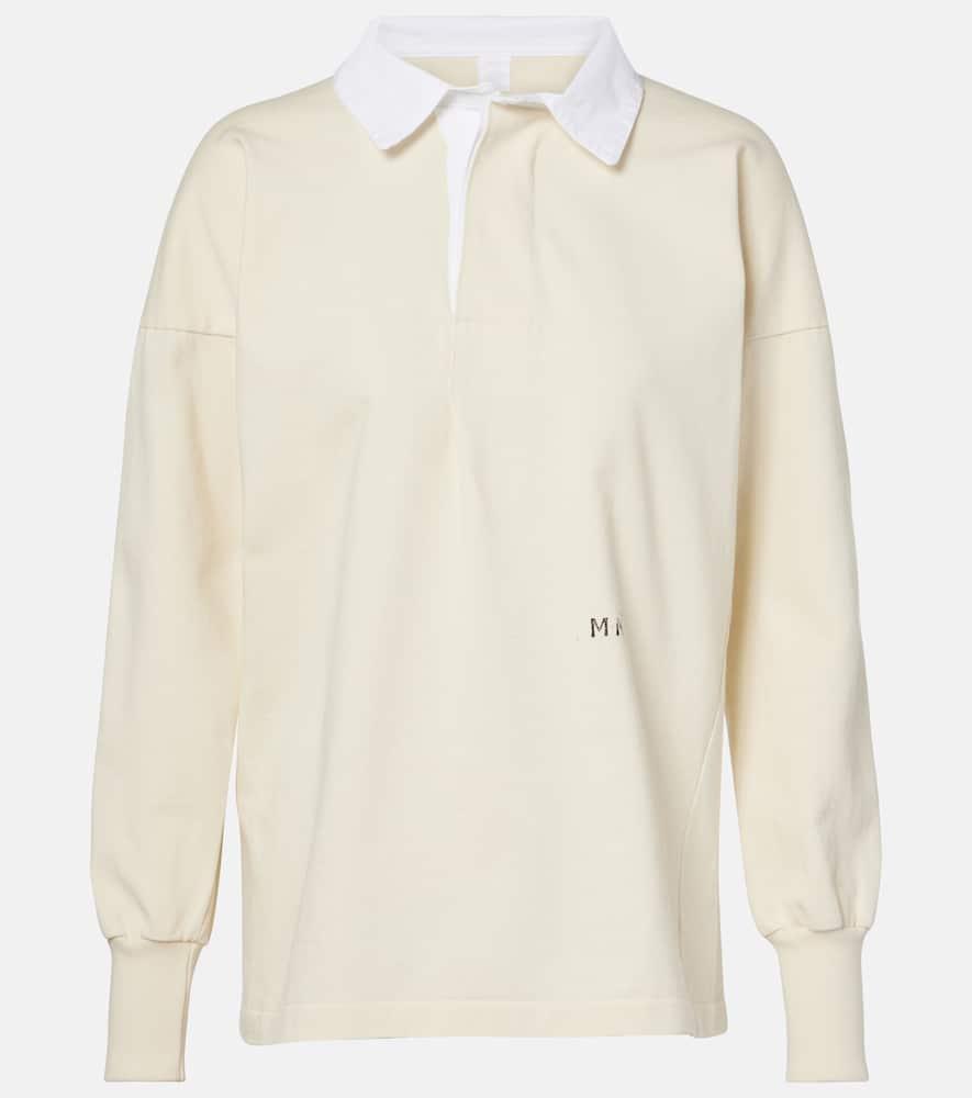 maison margiela cotton polo shirt