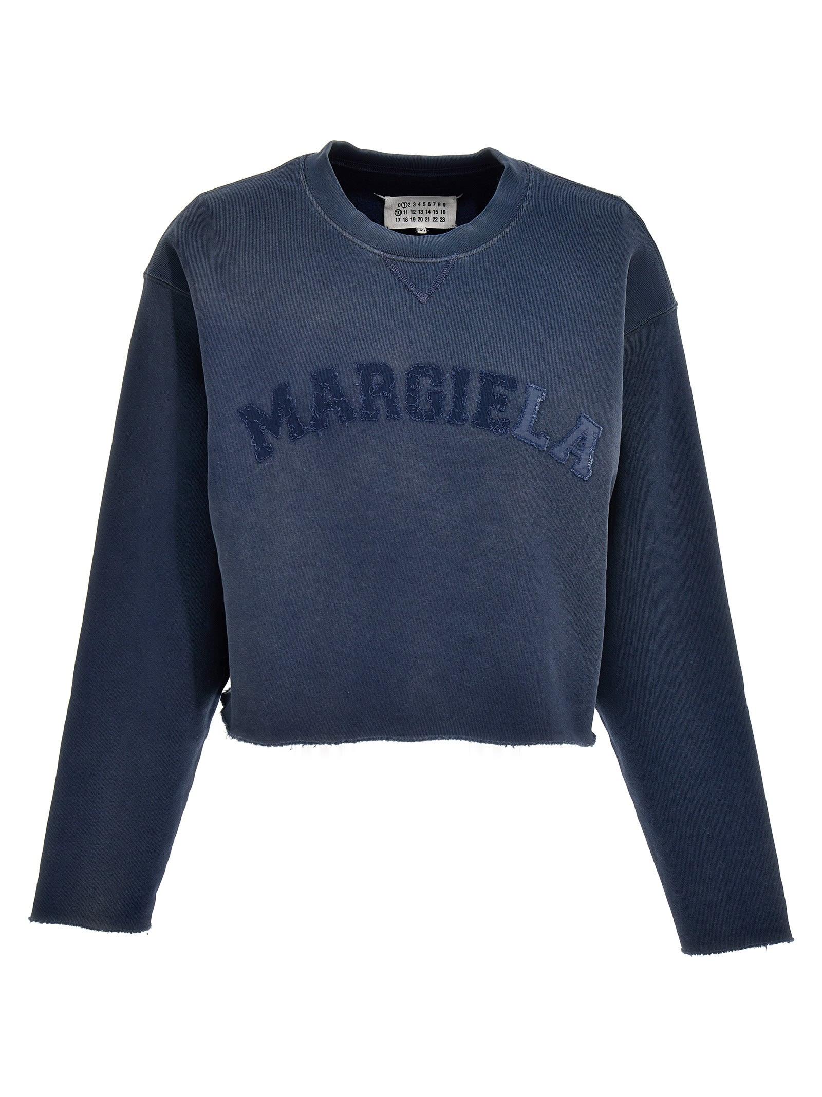 maison margiela cropped sweatshirt