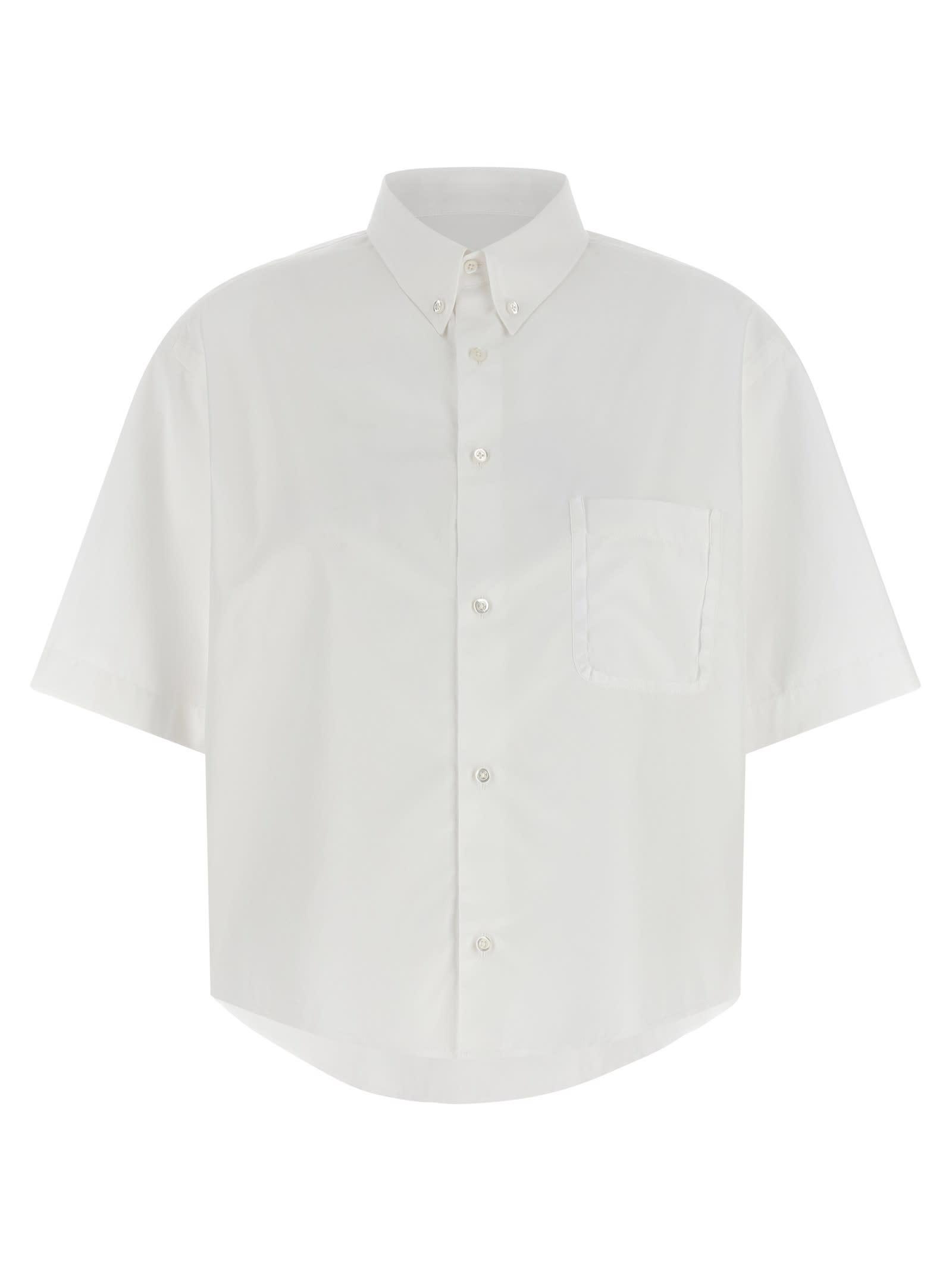 maison margiela dotton-down shirt