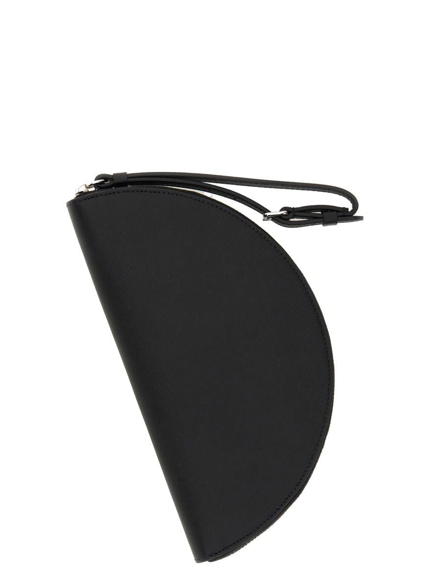 maison margiela dpp-micro halfmoon pouch