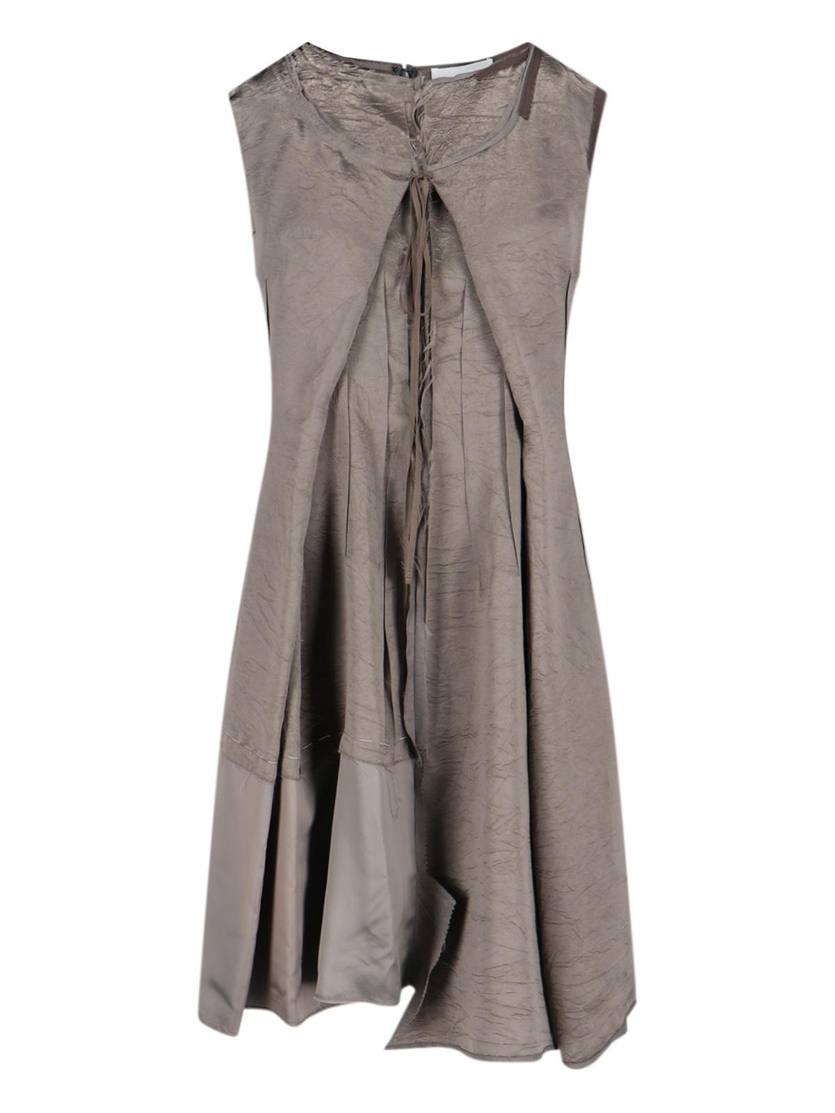 maison margiela dresses beige main material: acetate - women