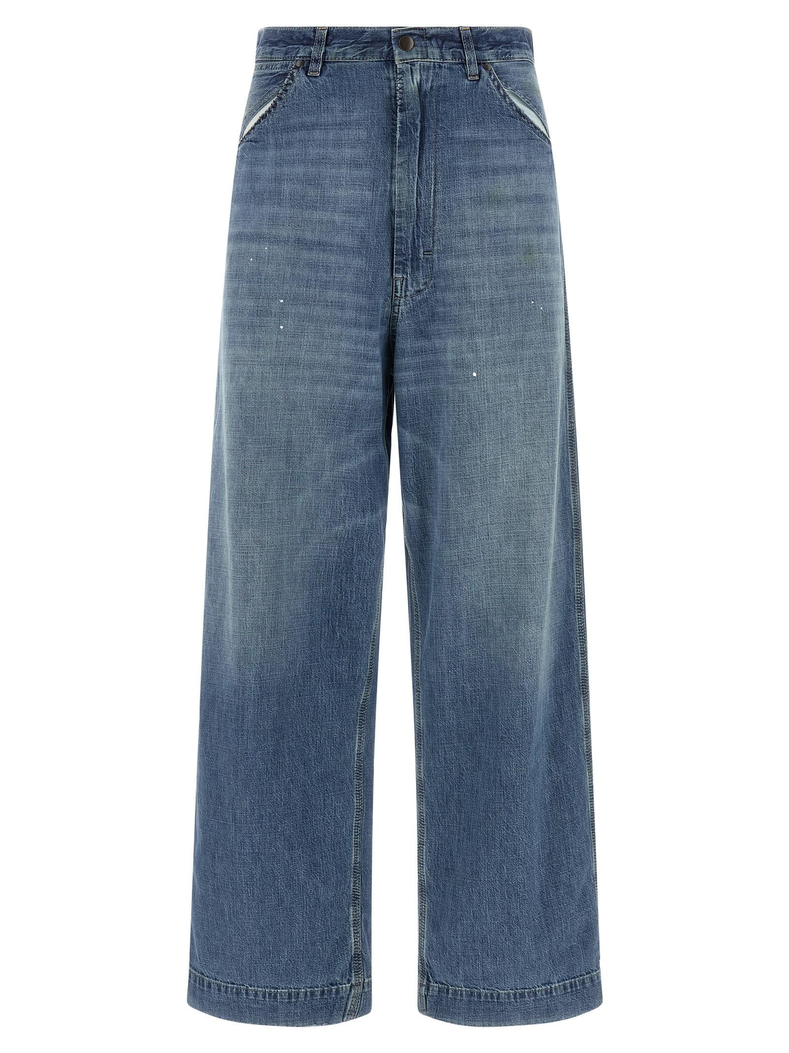 maison margiela four stitches jeans