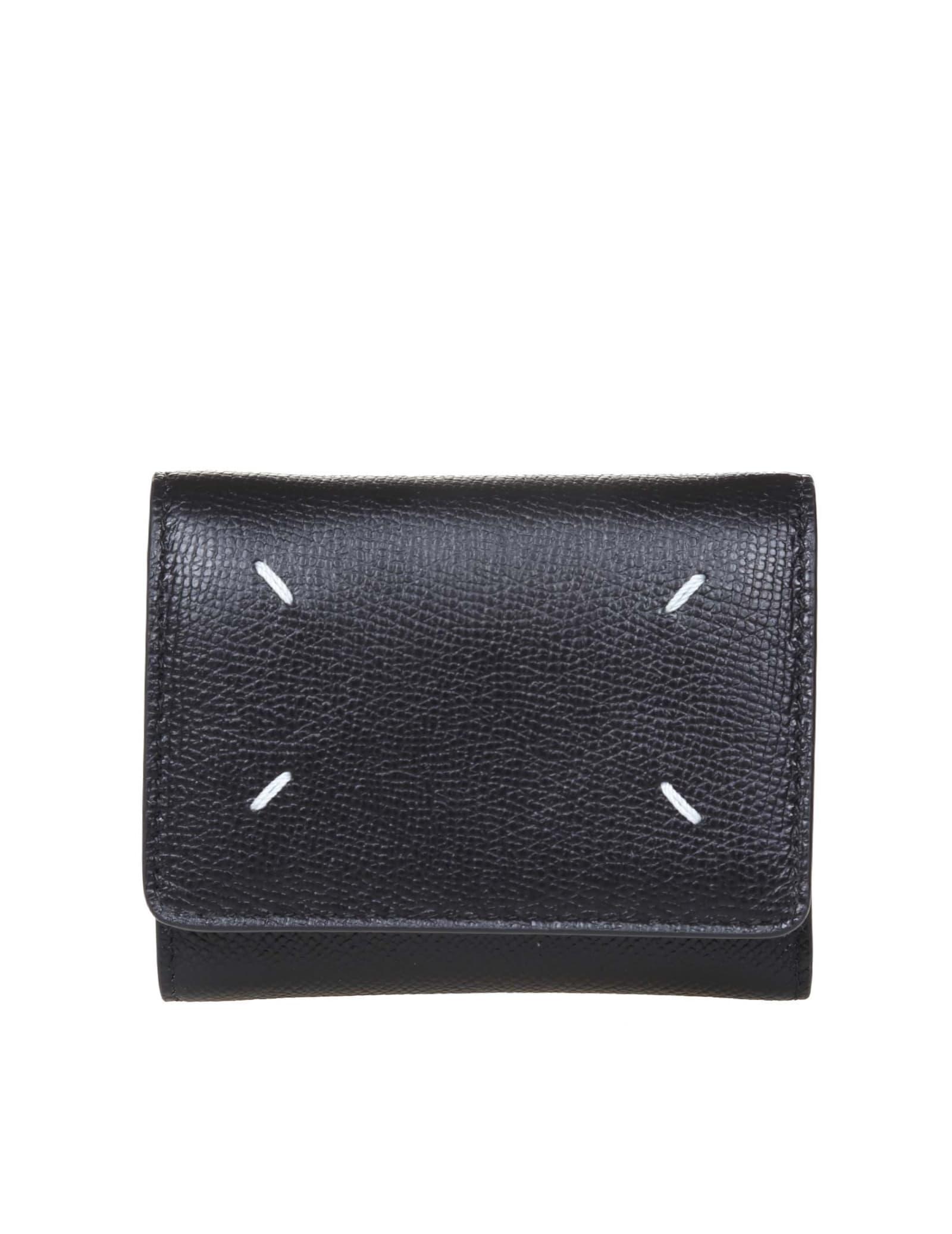 maison margiela leather wallet
