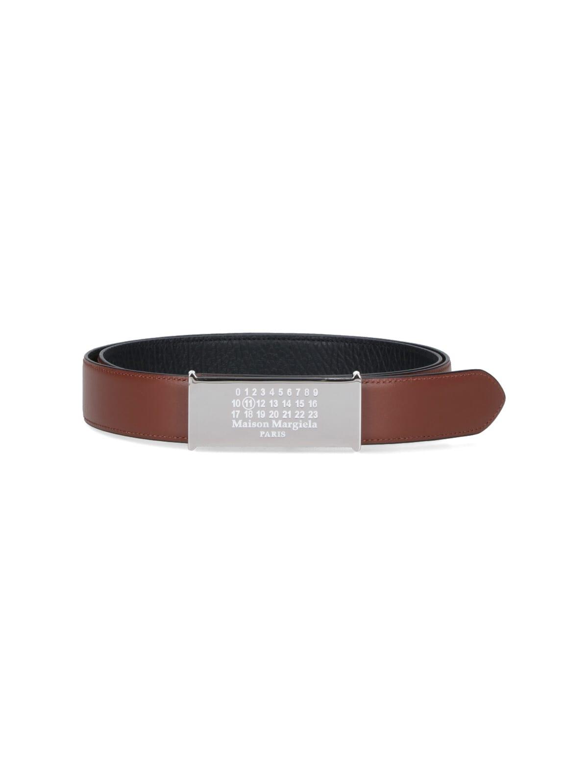 maison margiela numeric reversible belt