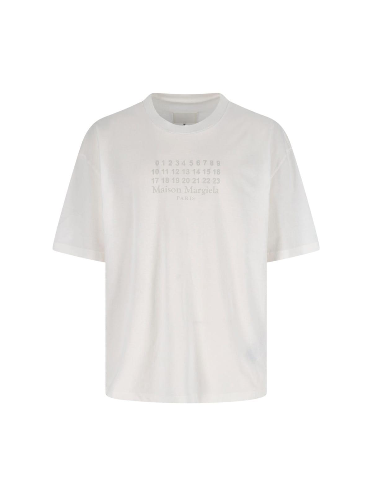 maison margiela numeric t-shirt