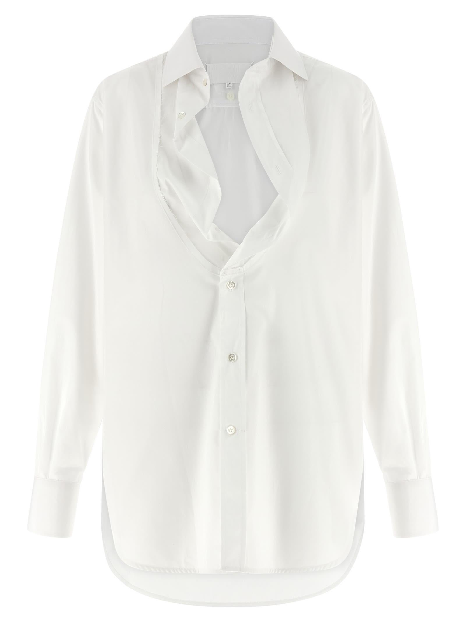 maison margiela poplin shirt