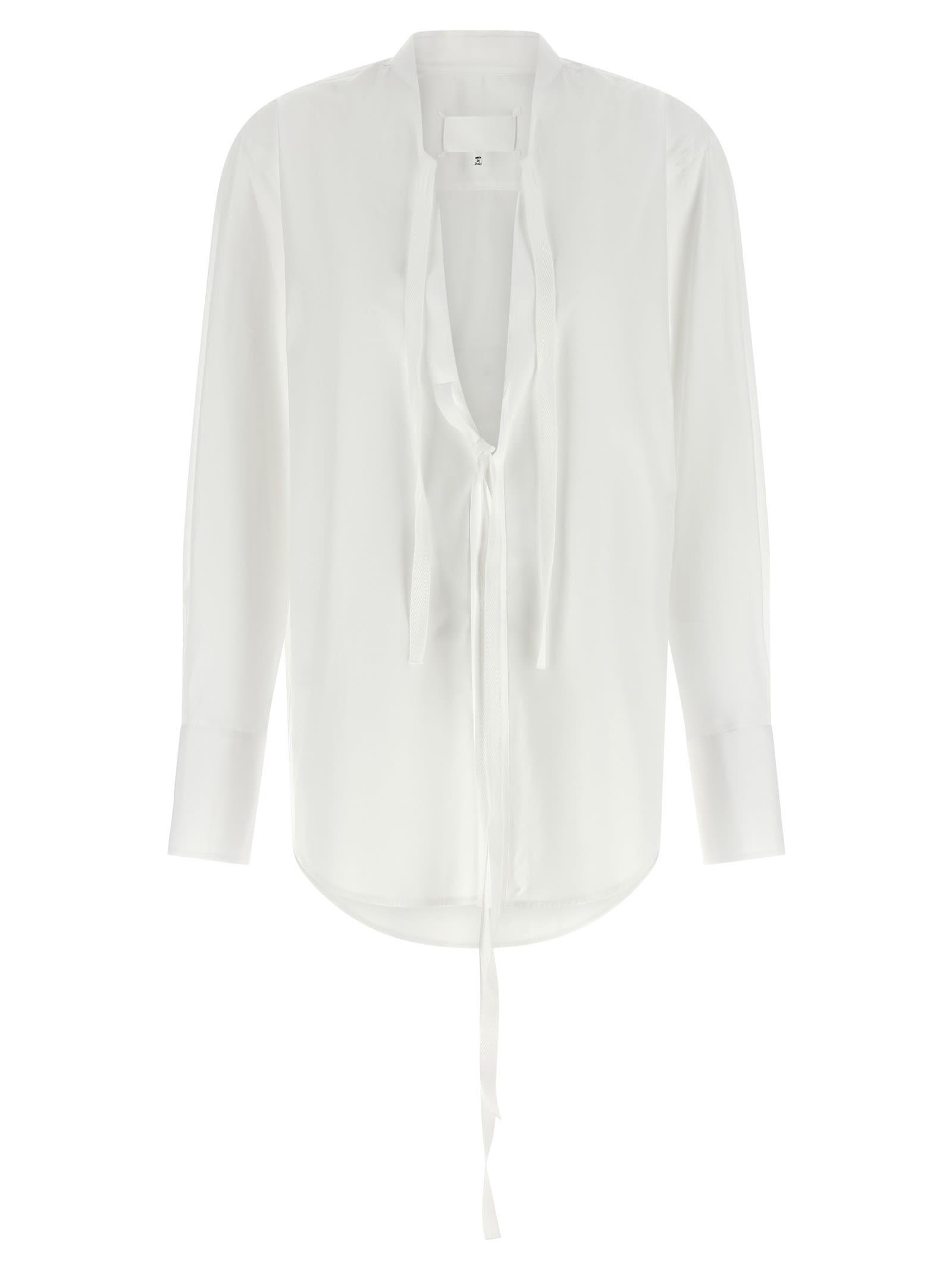 maison margiela poplin shirt