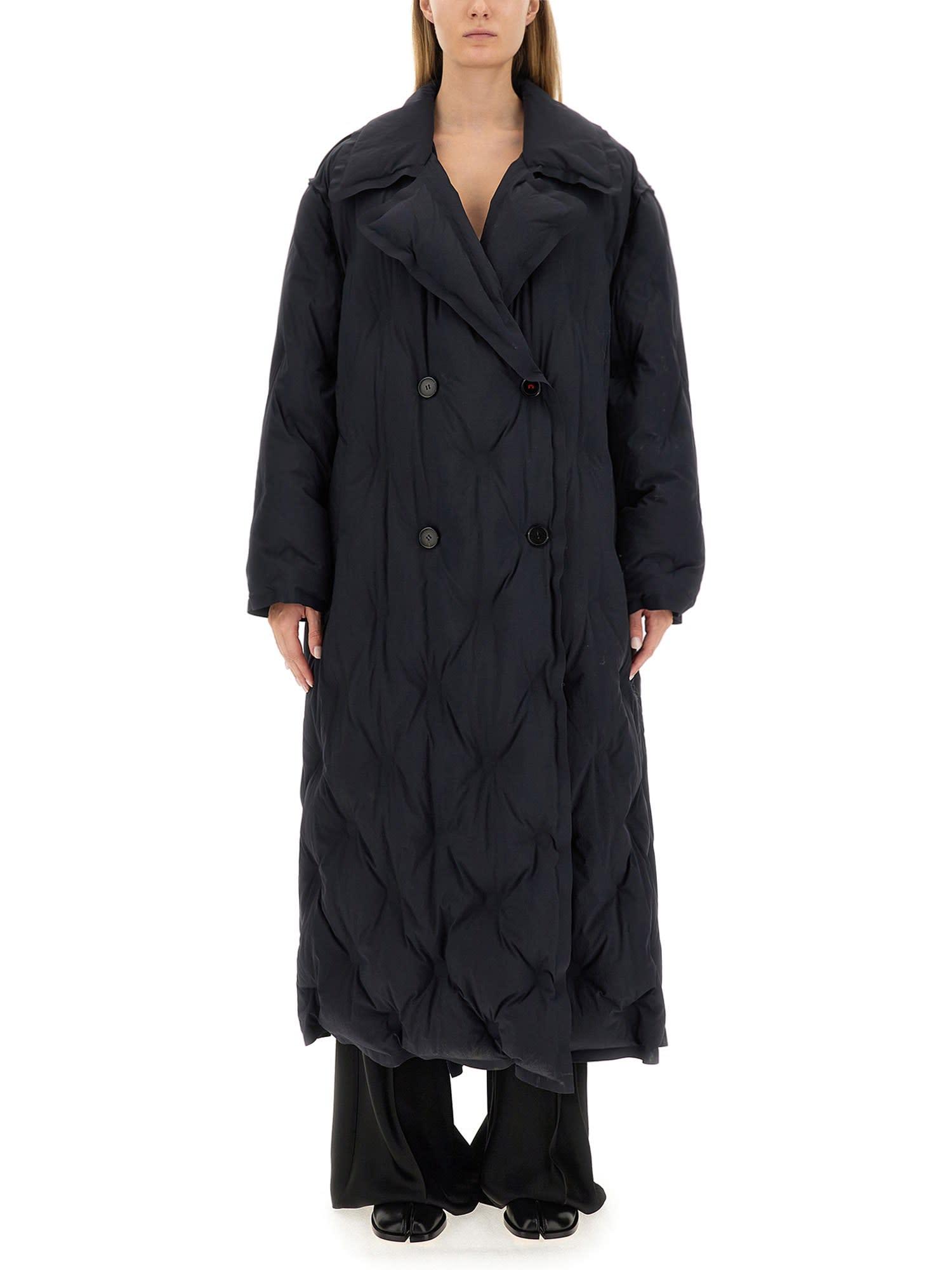 maison margiela quilted coat