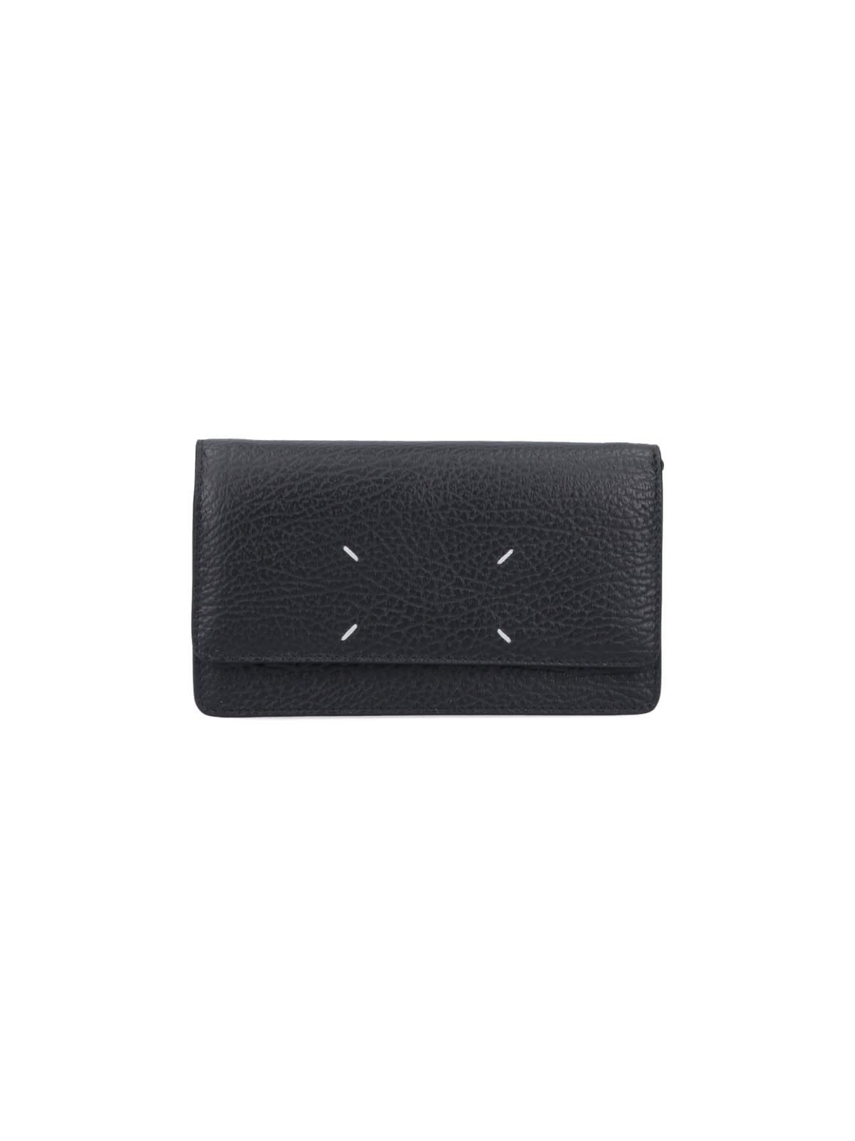 maison margiela recicla chain wallet
