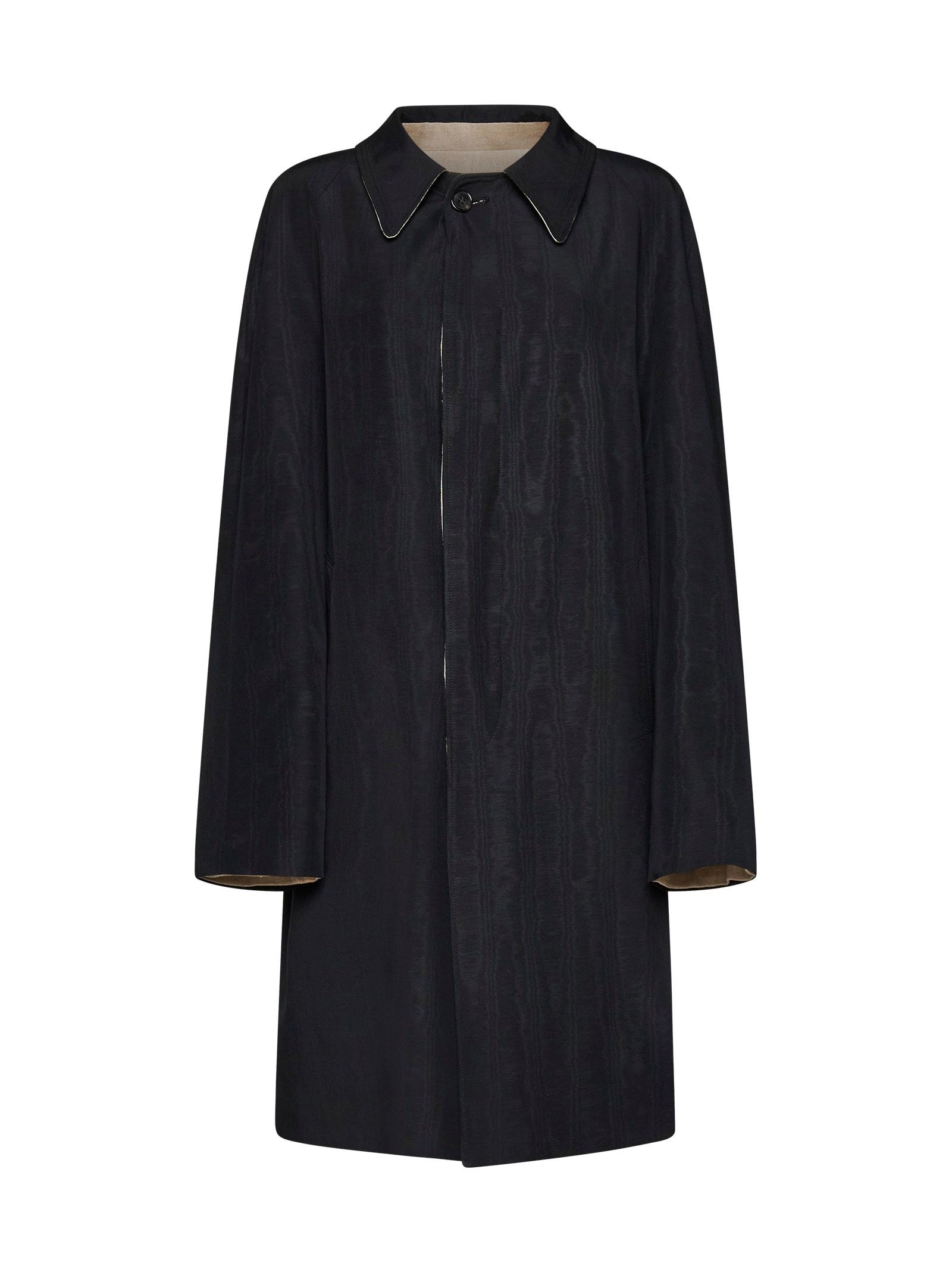maison margiela reversible trench-coat