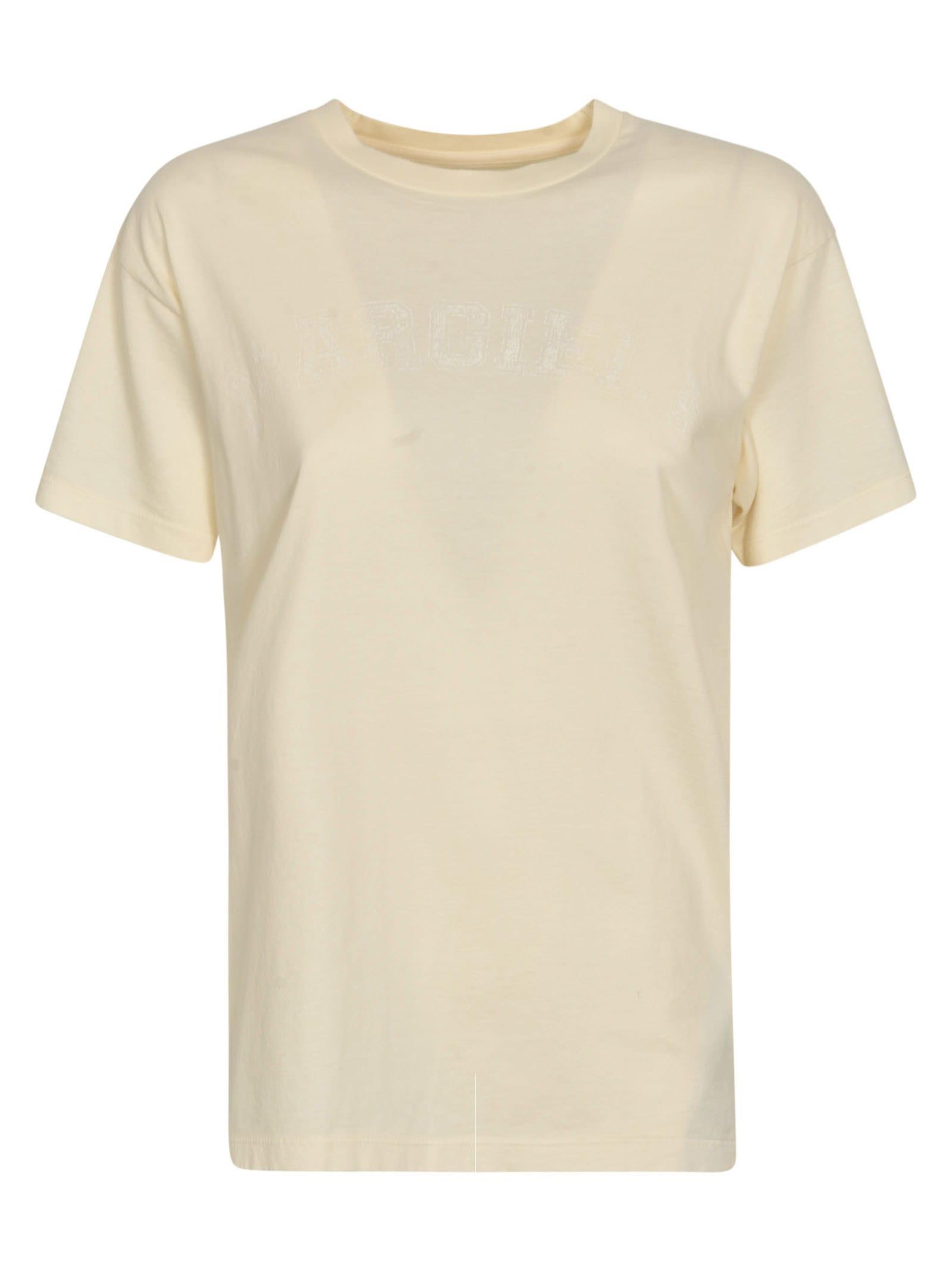 maison margiela round neck t-shirt