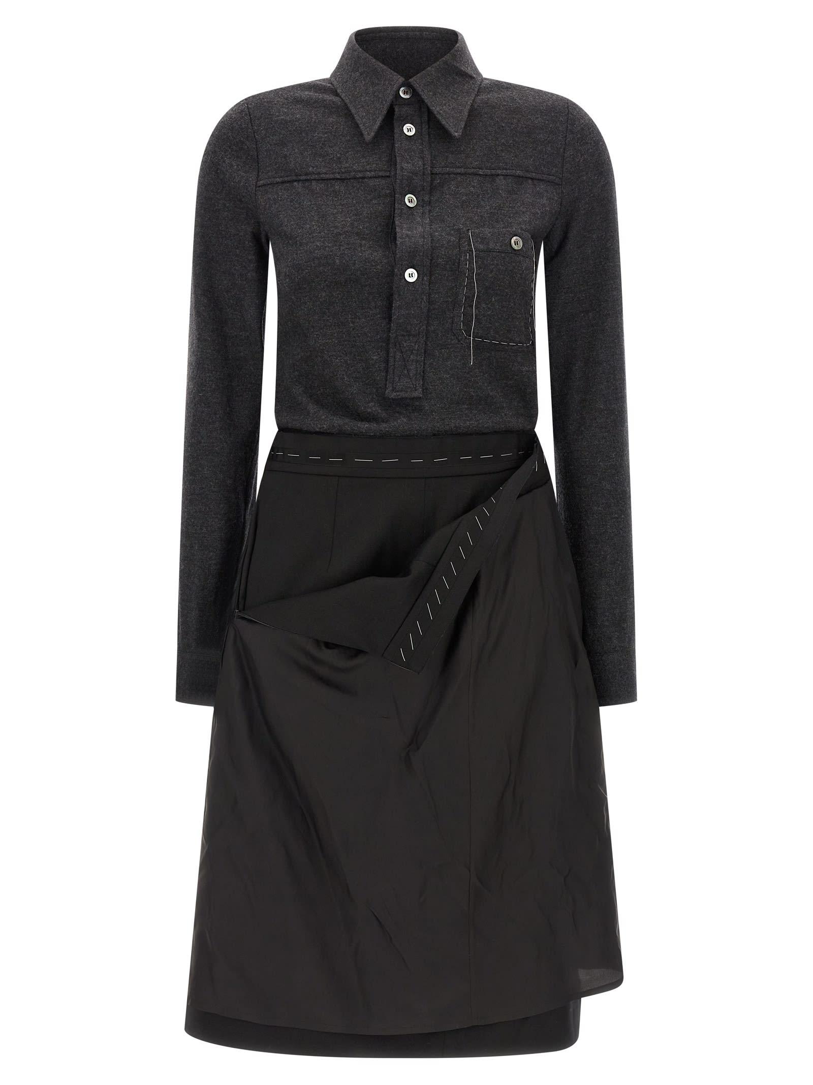 maison margiela shirt dress