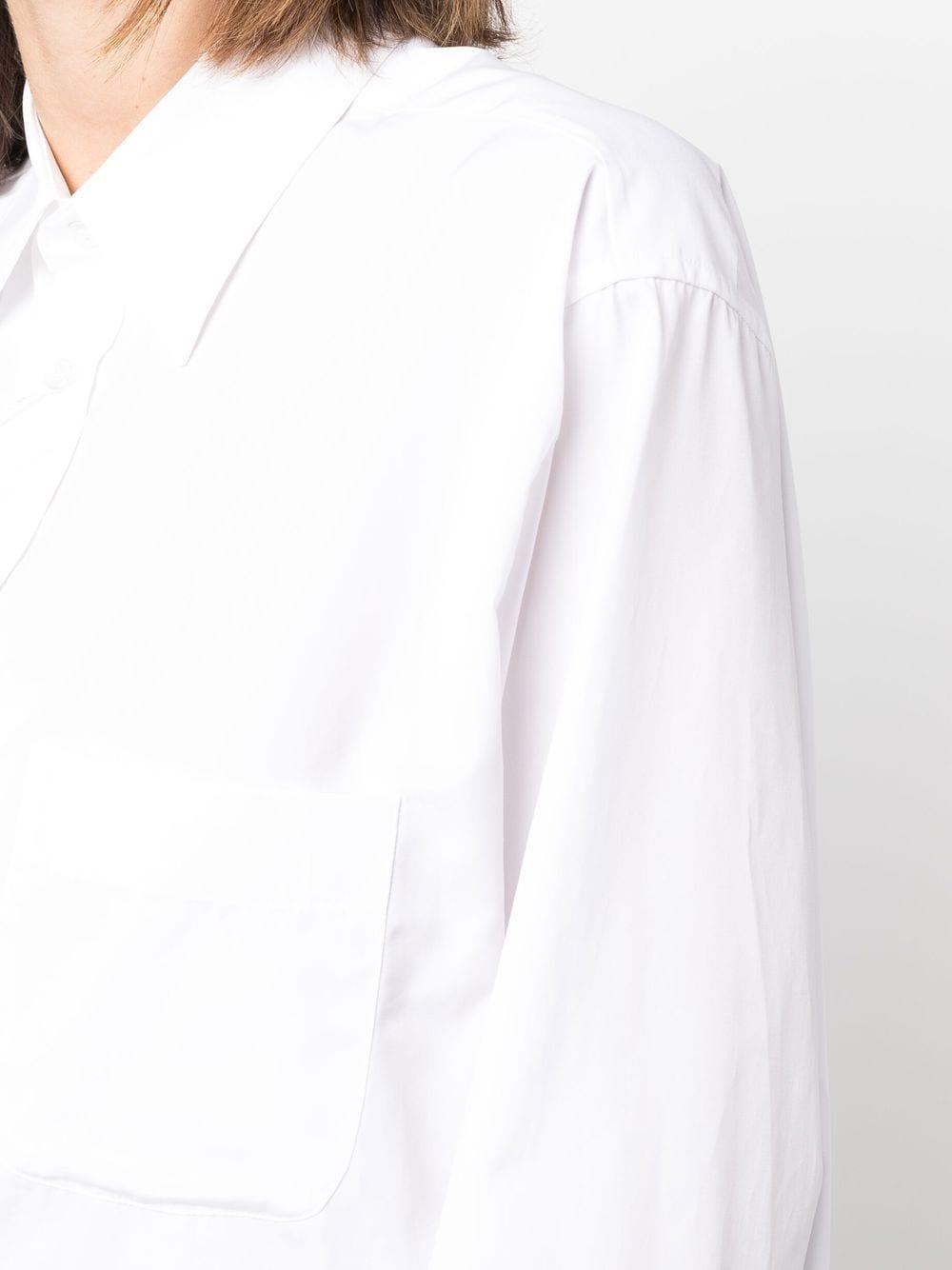 maison margiela shirts white cotton - women