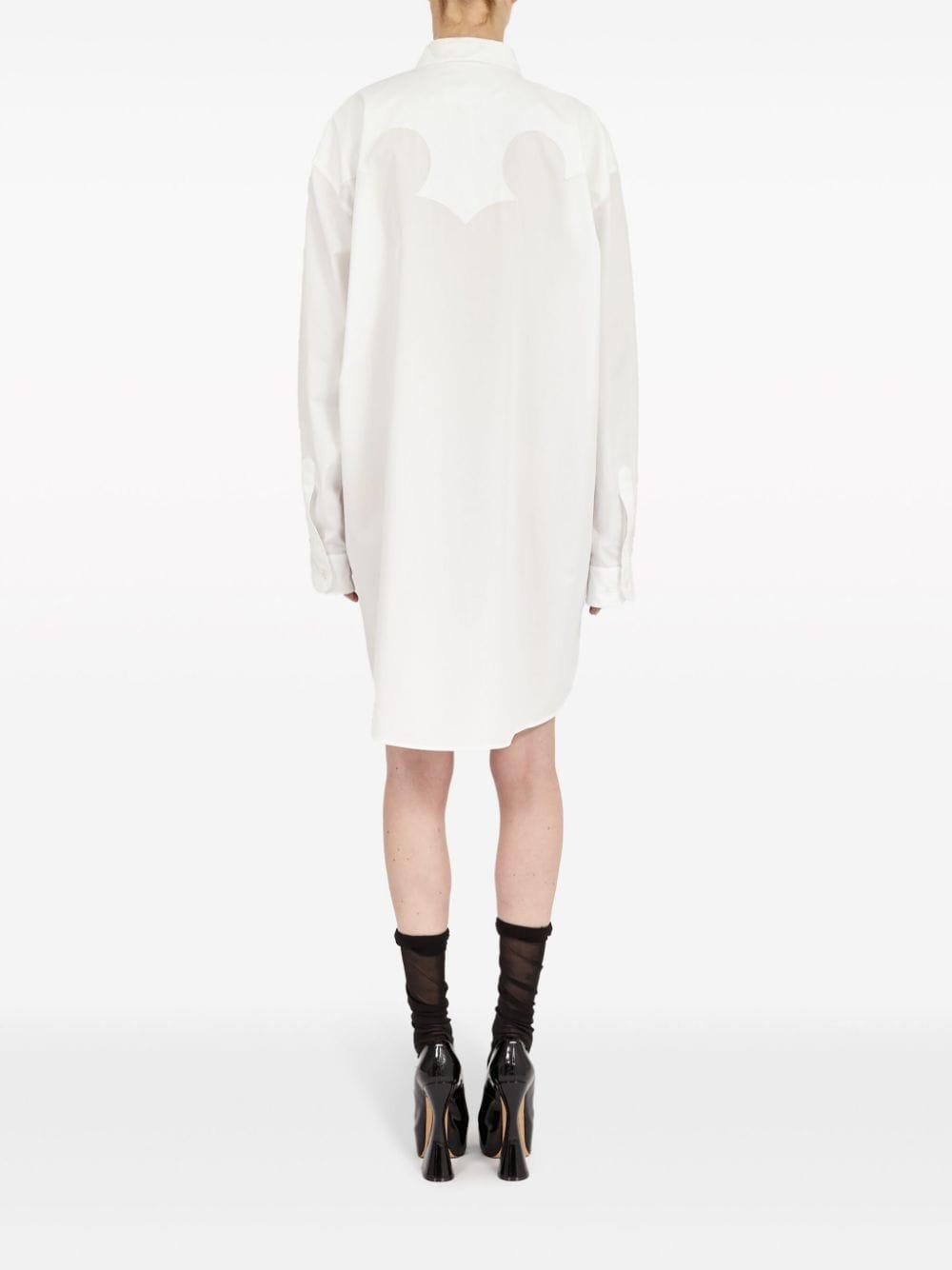 maison margiela shirts white cotton - women