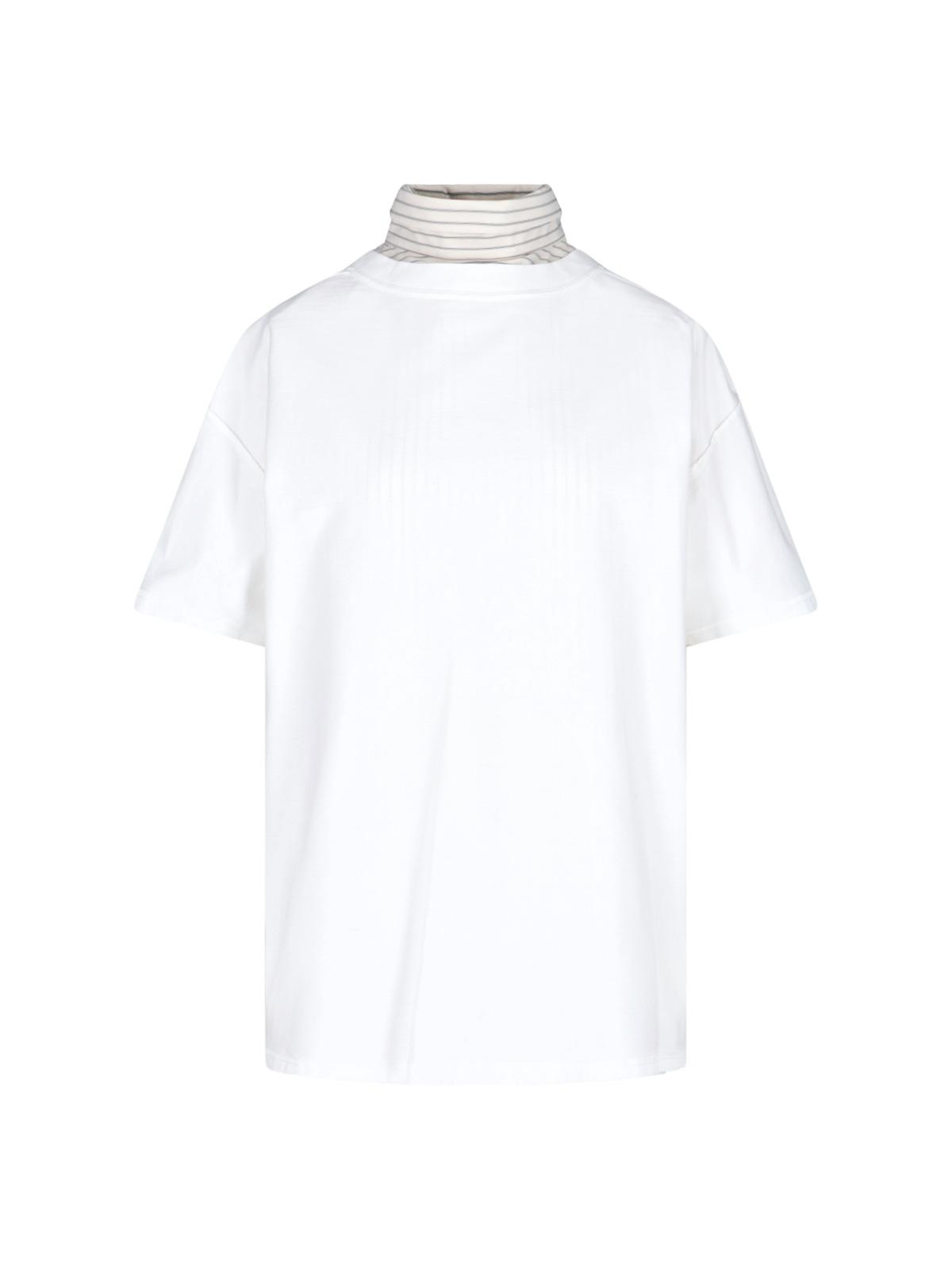 maison margiela shirts white cotton - women
