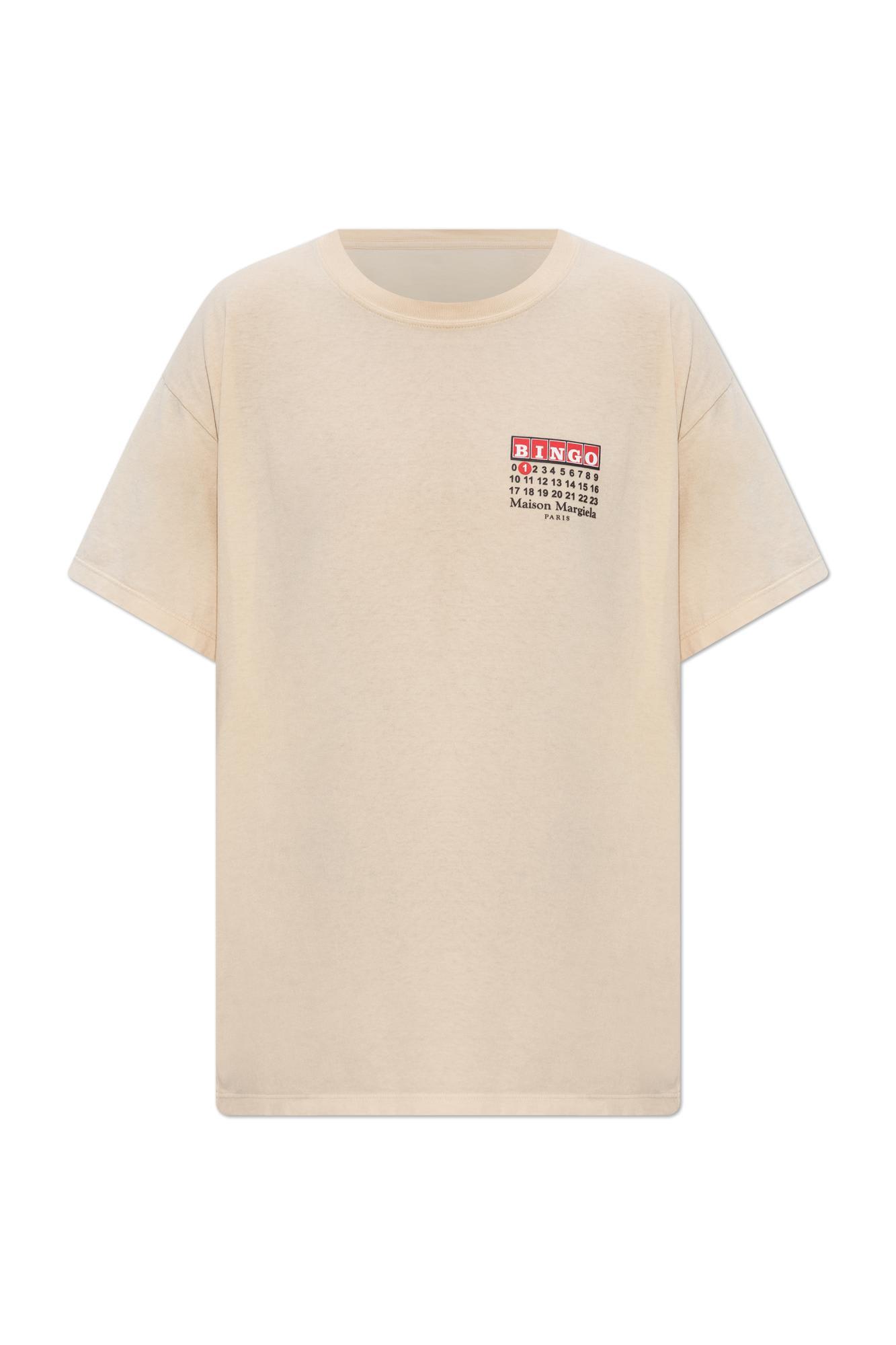 maison margiela t-shirt with logo