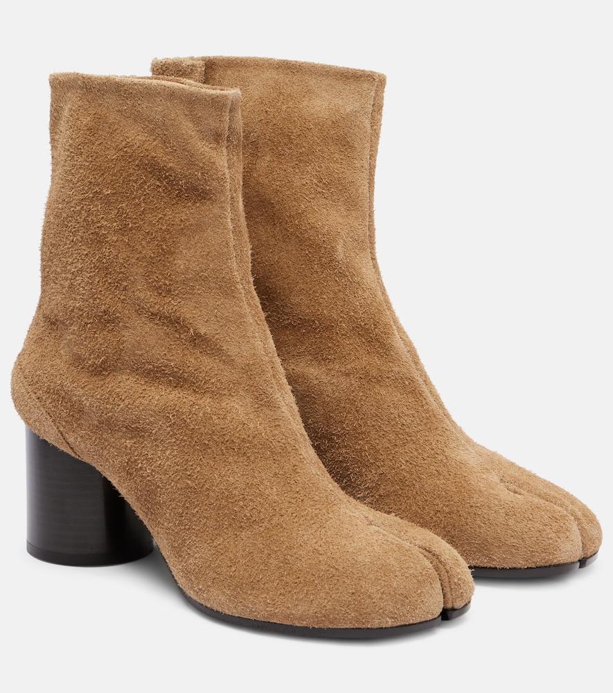 maison margiela tabi 60 suede ankle boots