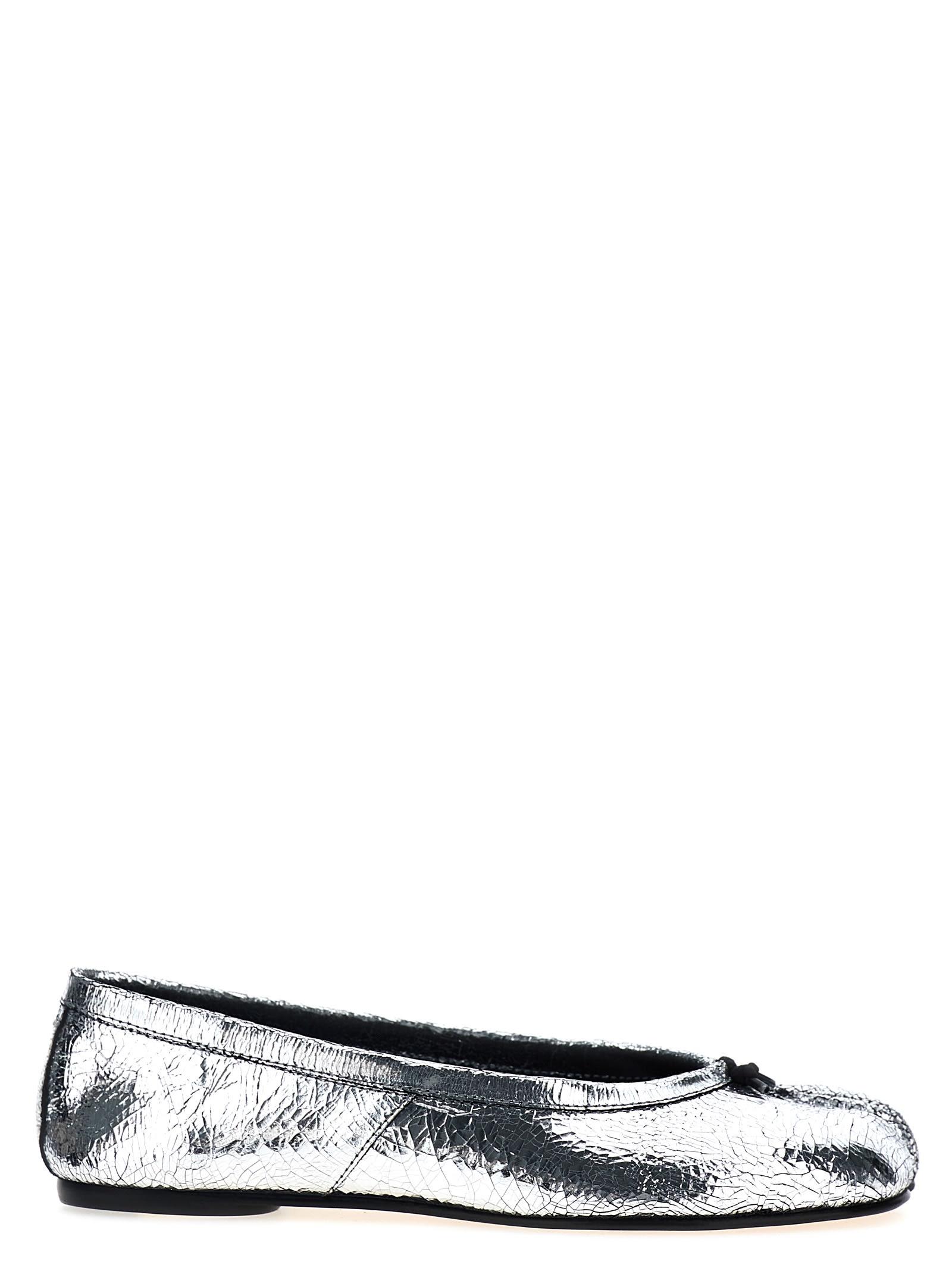 maison margiela tabi broken mirror ballet flats