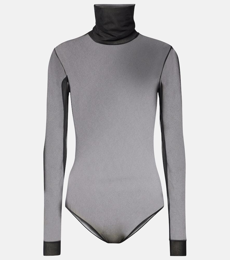 maison margiela turtleneck bodysuit