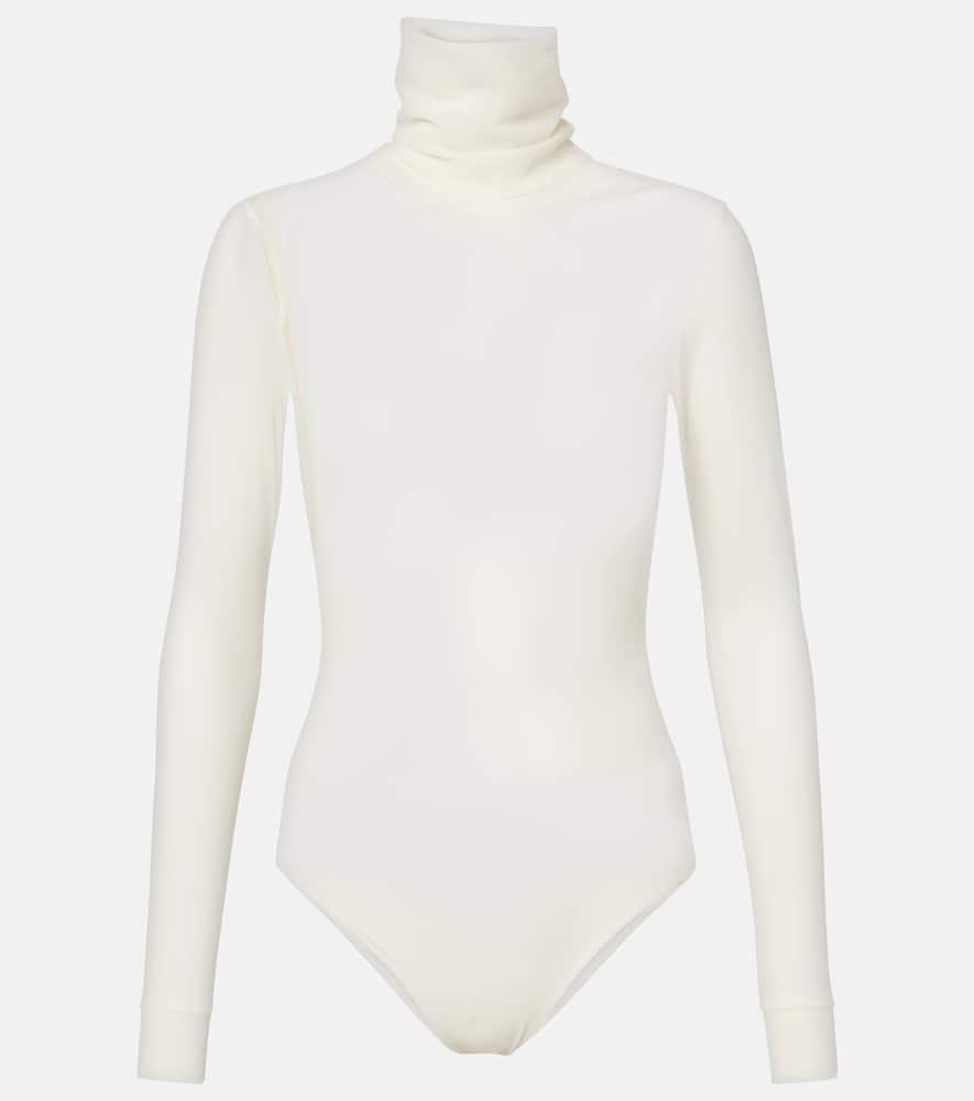 maison margiela turtleneck bodysuit