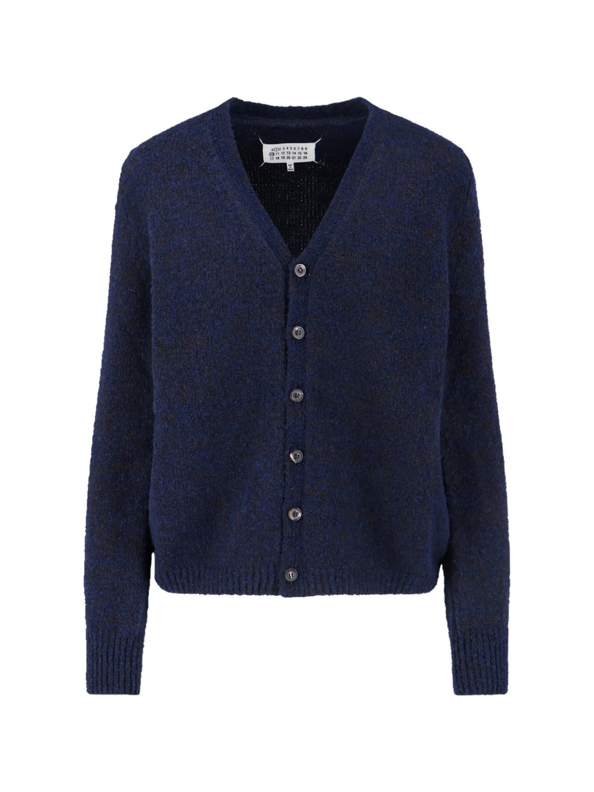 maison margiela wool blend cardigan