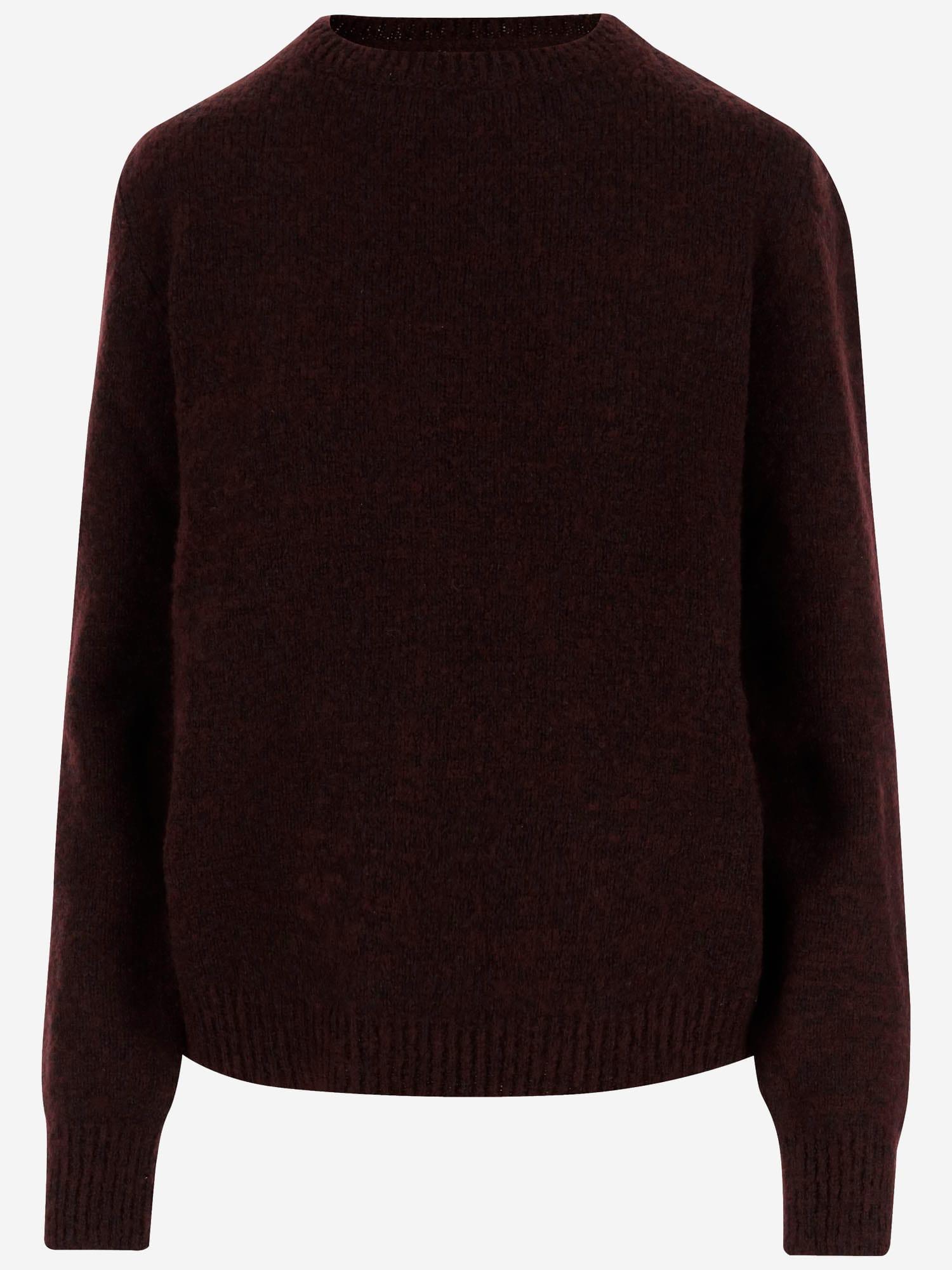 maison margiela wool blend sweater