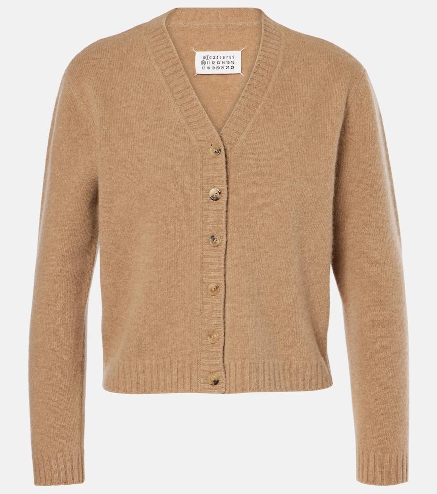 maison margiela wool cardigan