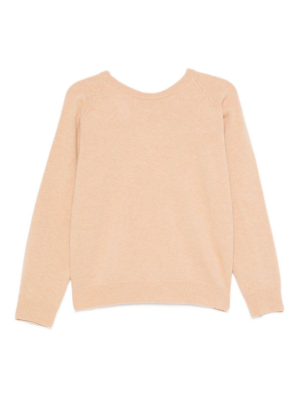 maison margiela wool crewneck sweater