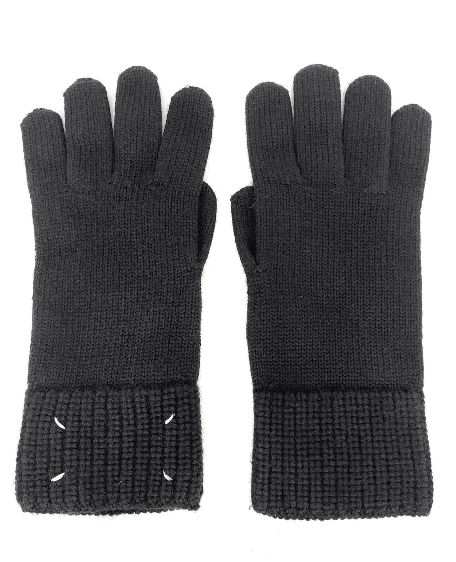 maison margiela wool gloves