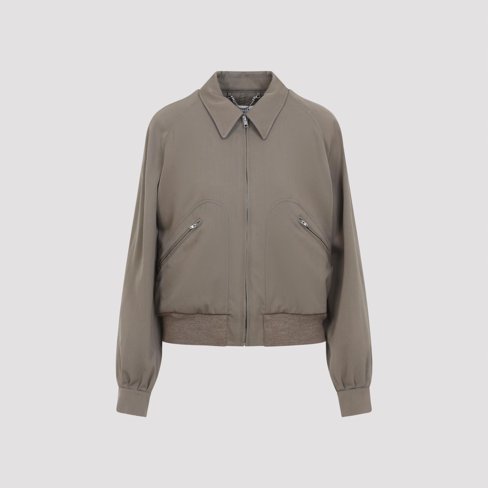 maison margiela wool jacket nude & neutrals - women