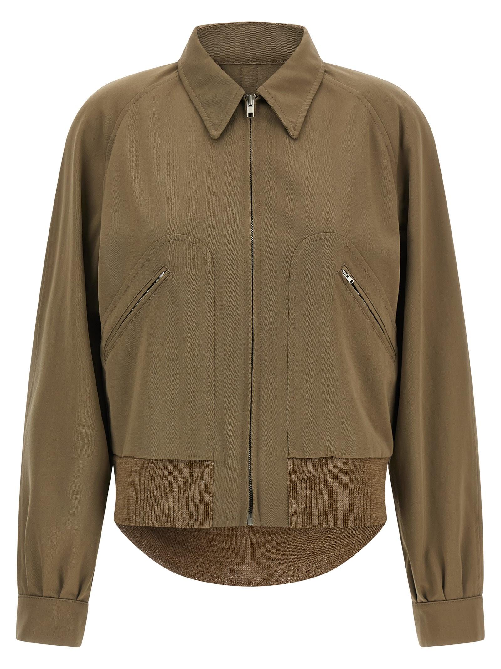 maison margiela wool jacket