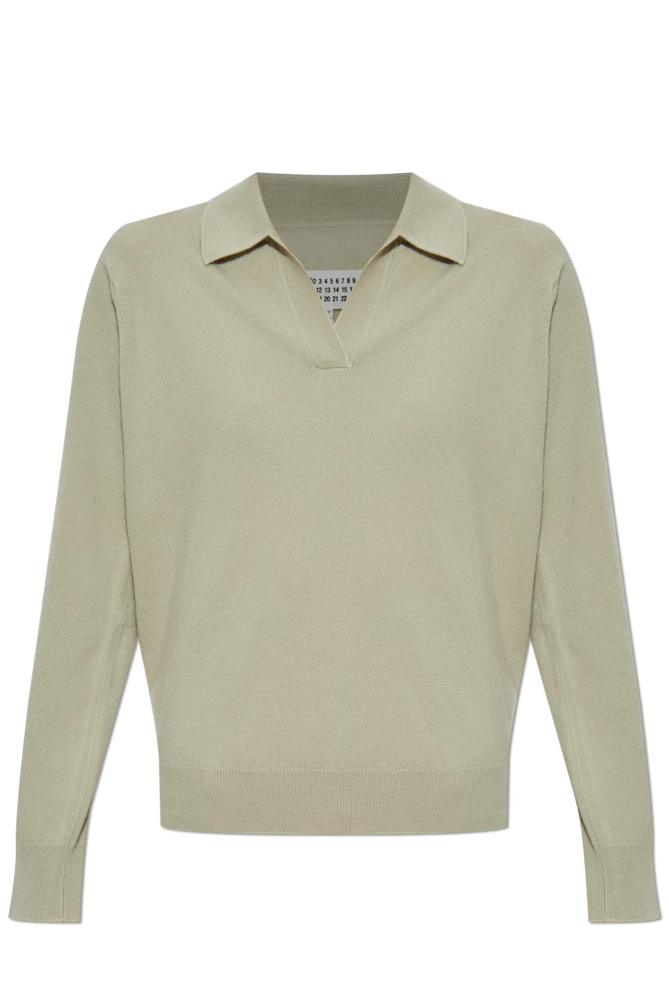 maison margiela wool sweater