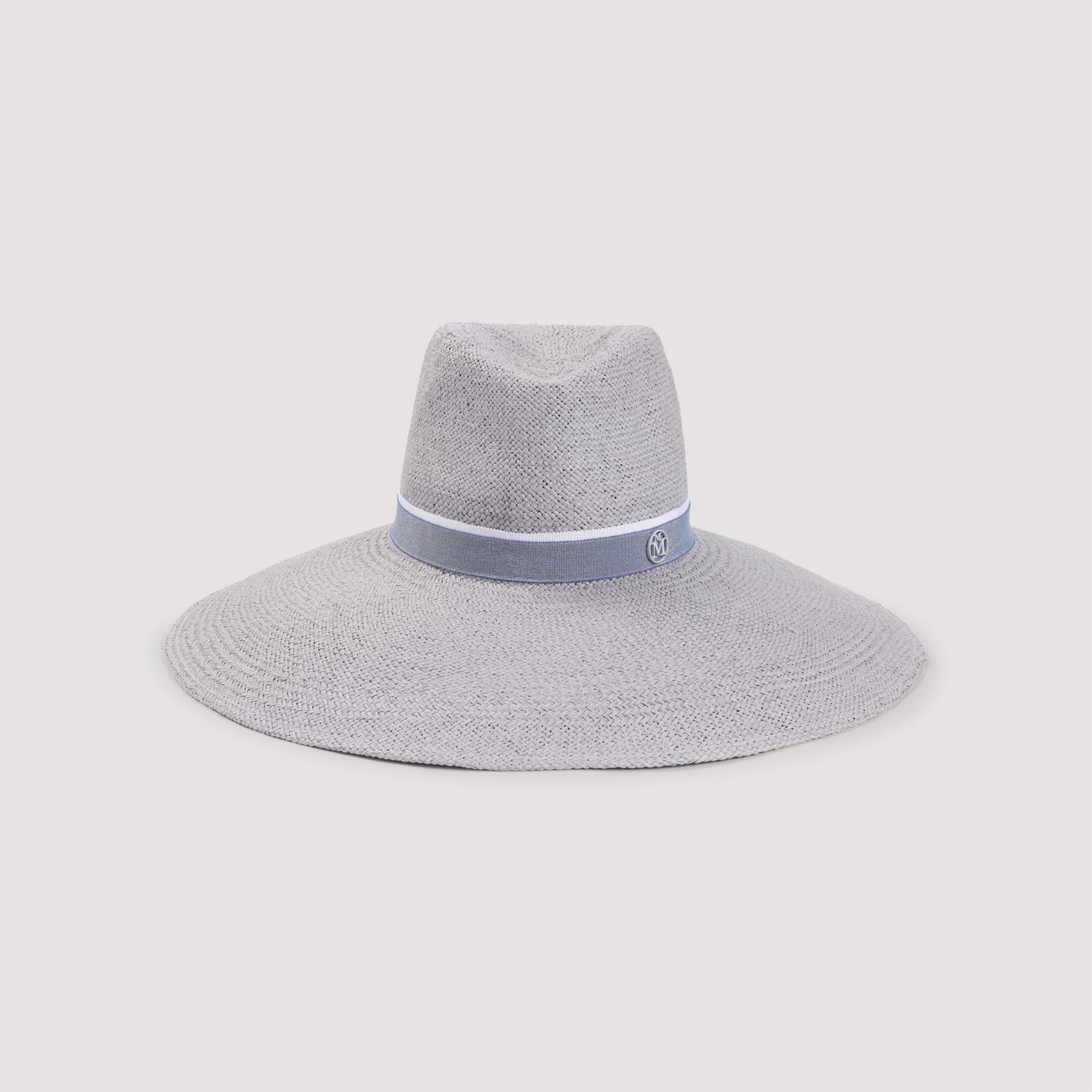 maison michel anna hat blue brisa - women