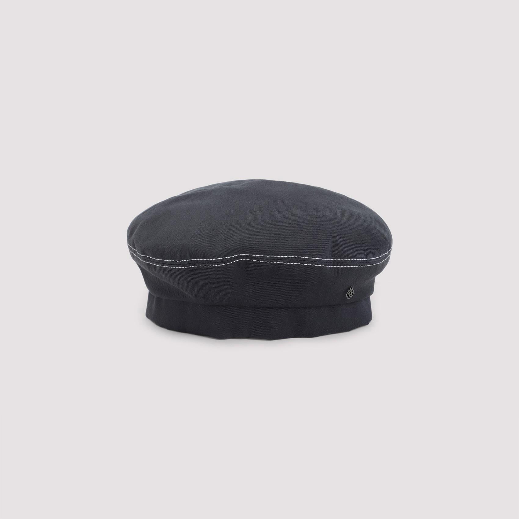 maison michel cotton hat blue - women
