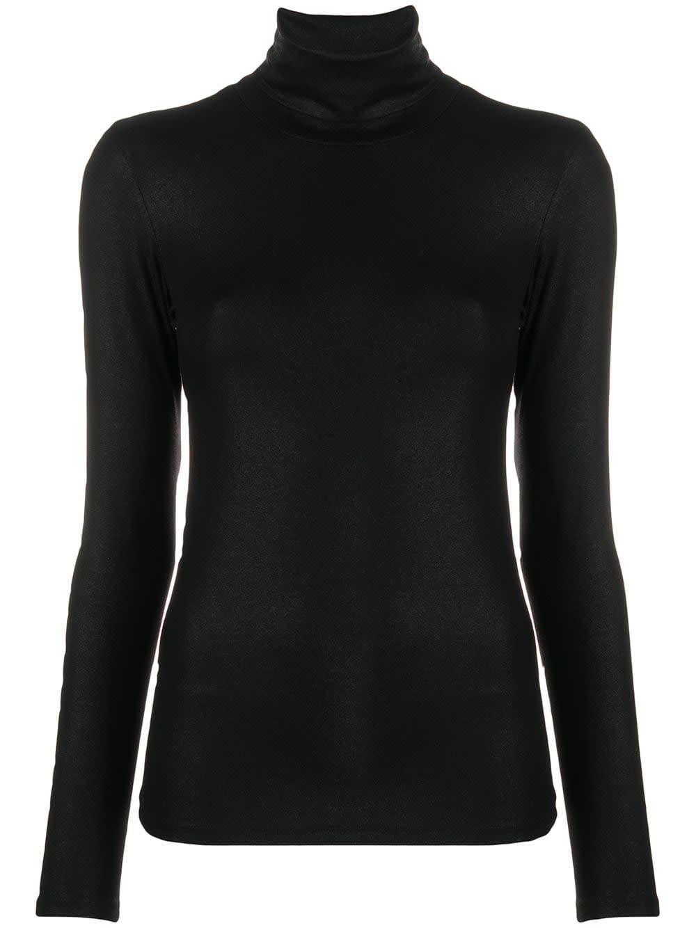 majestic filatures lurex high-neck sweater