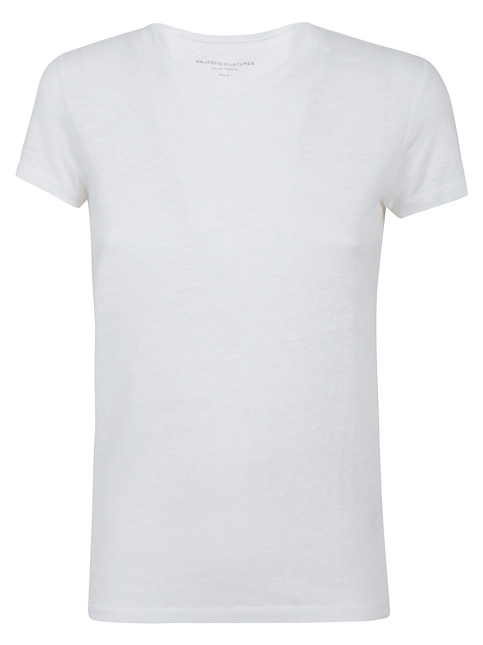 majestic filatures majestic t-shirts and polos white
